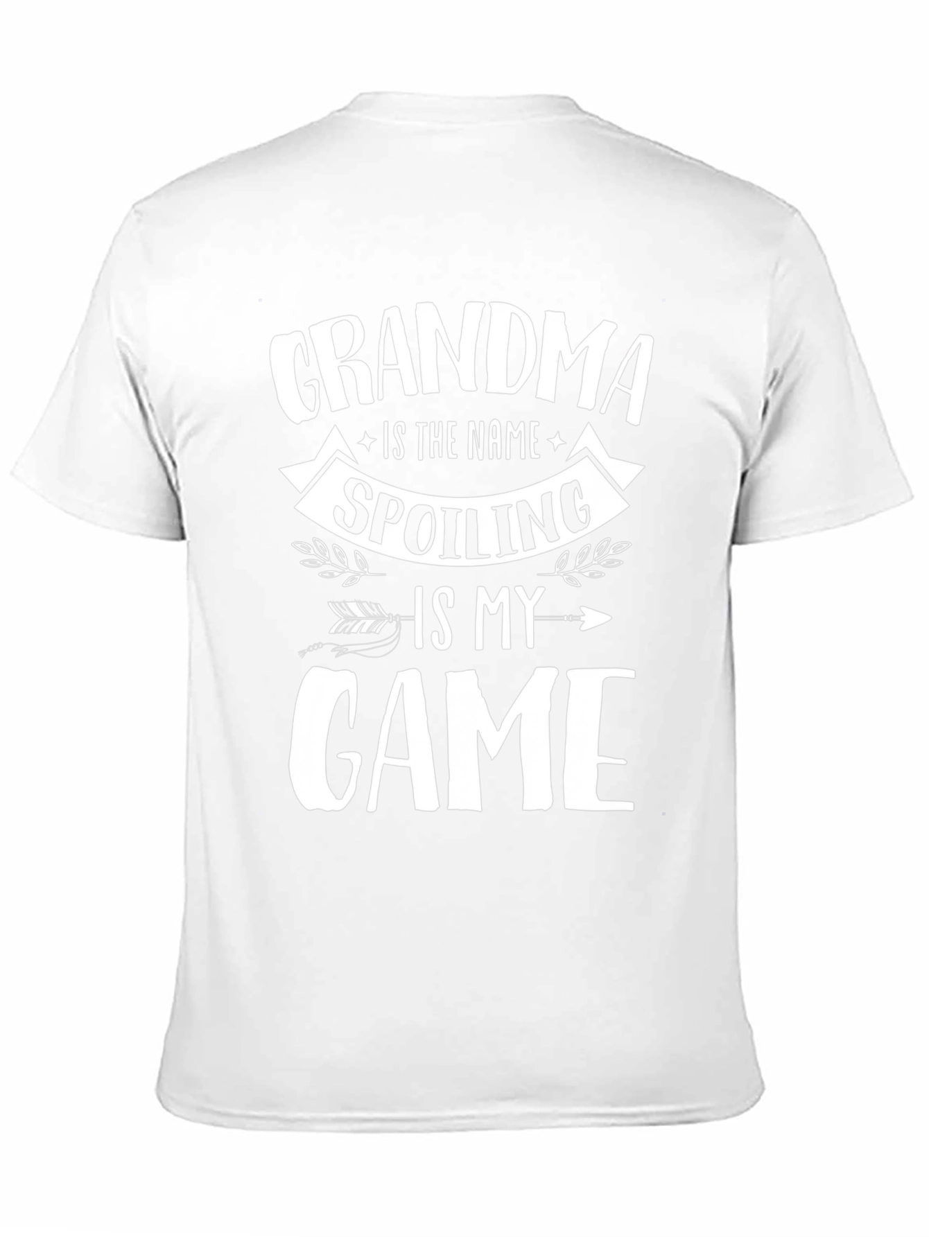 Grandma Spoiling Game Black T-Shirt