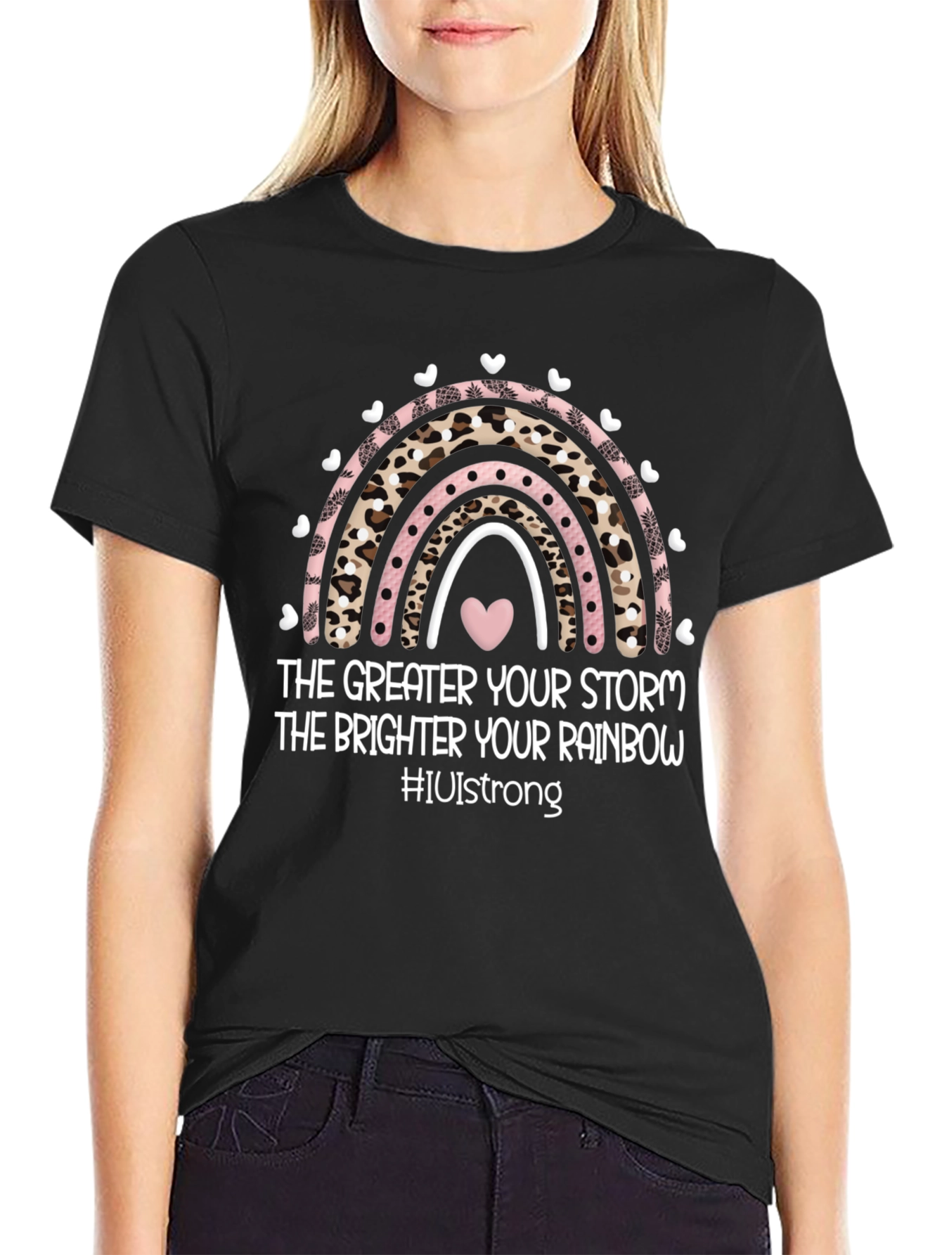 Inspirational Rainbow Graphic Tee