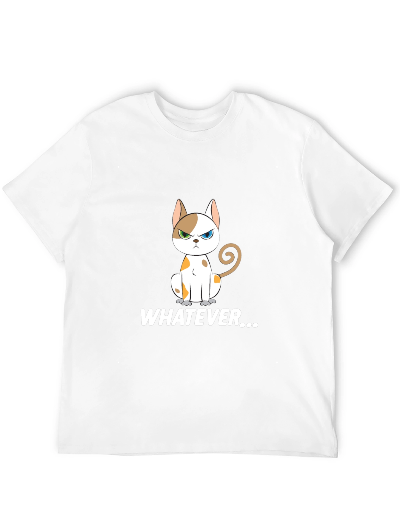 Sarcastic Cat Graphic T-Shirt
