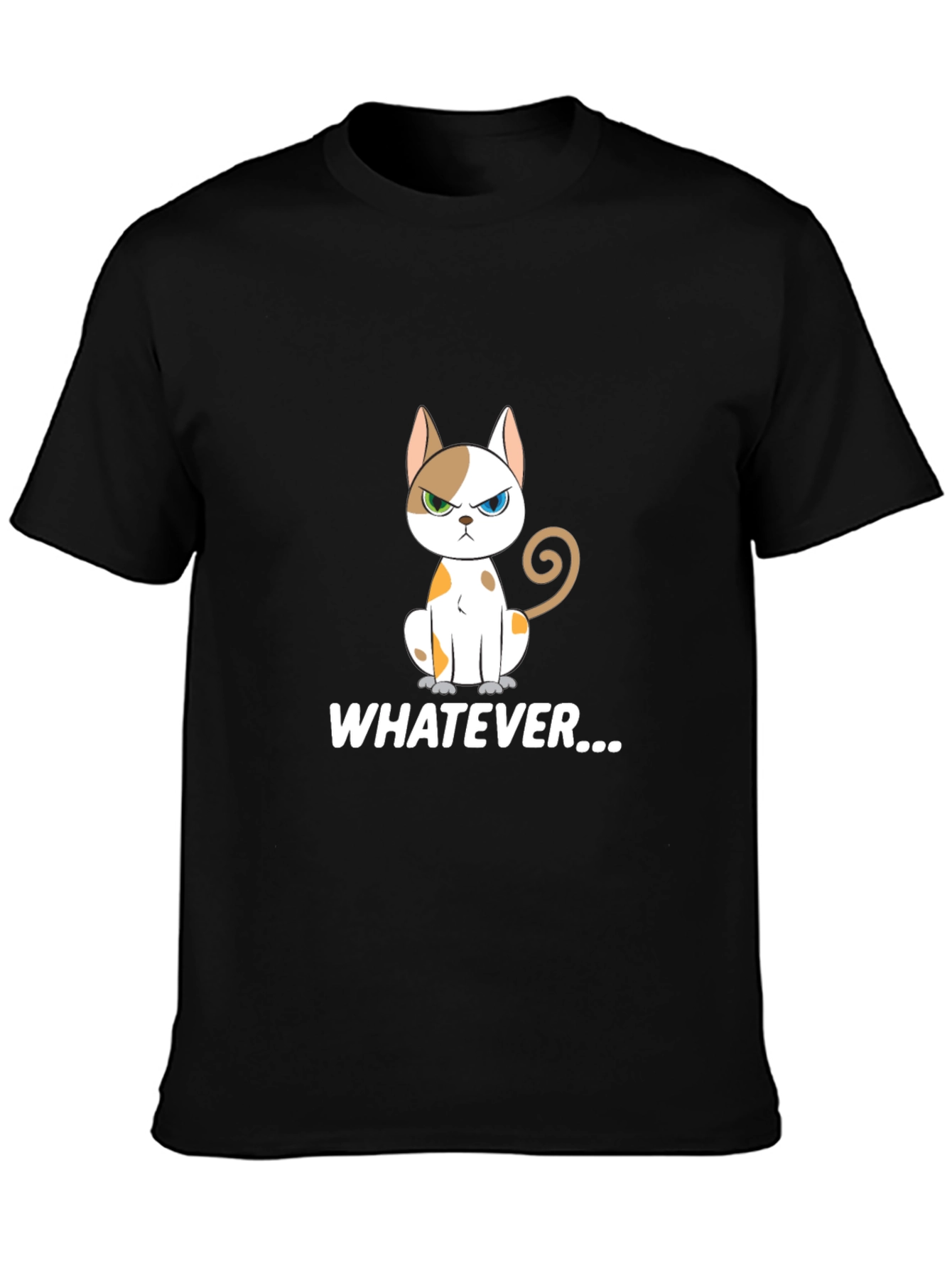 Sarcastic Cat Graphic T-Shirt
