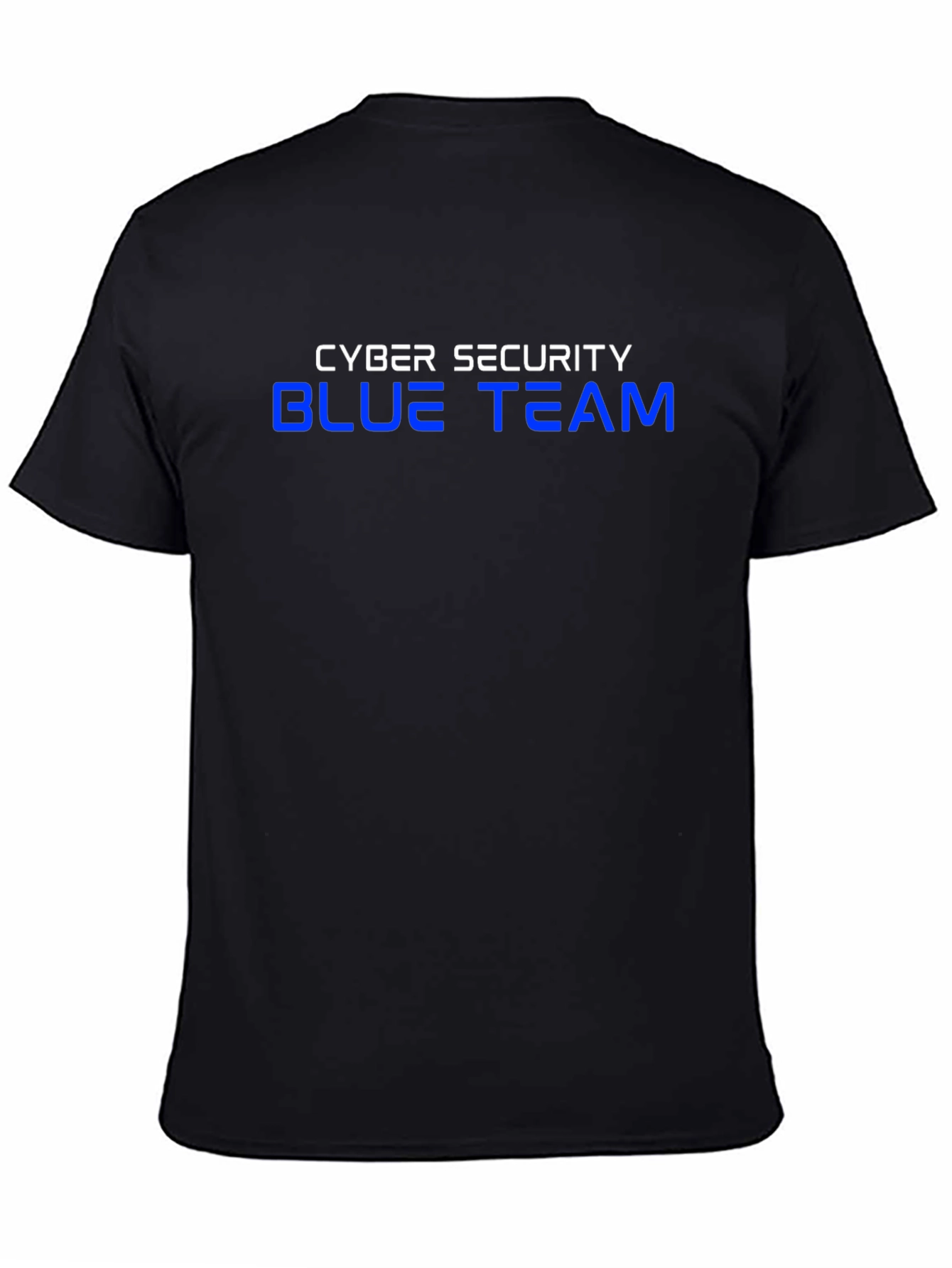 Cyber Security Blue Team Black T-Shirt