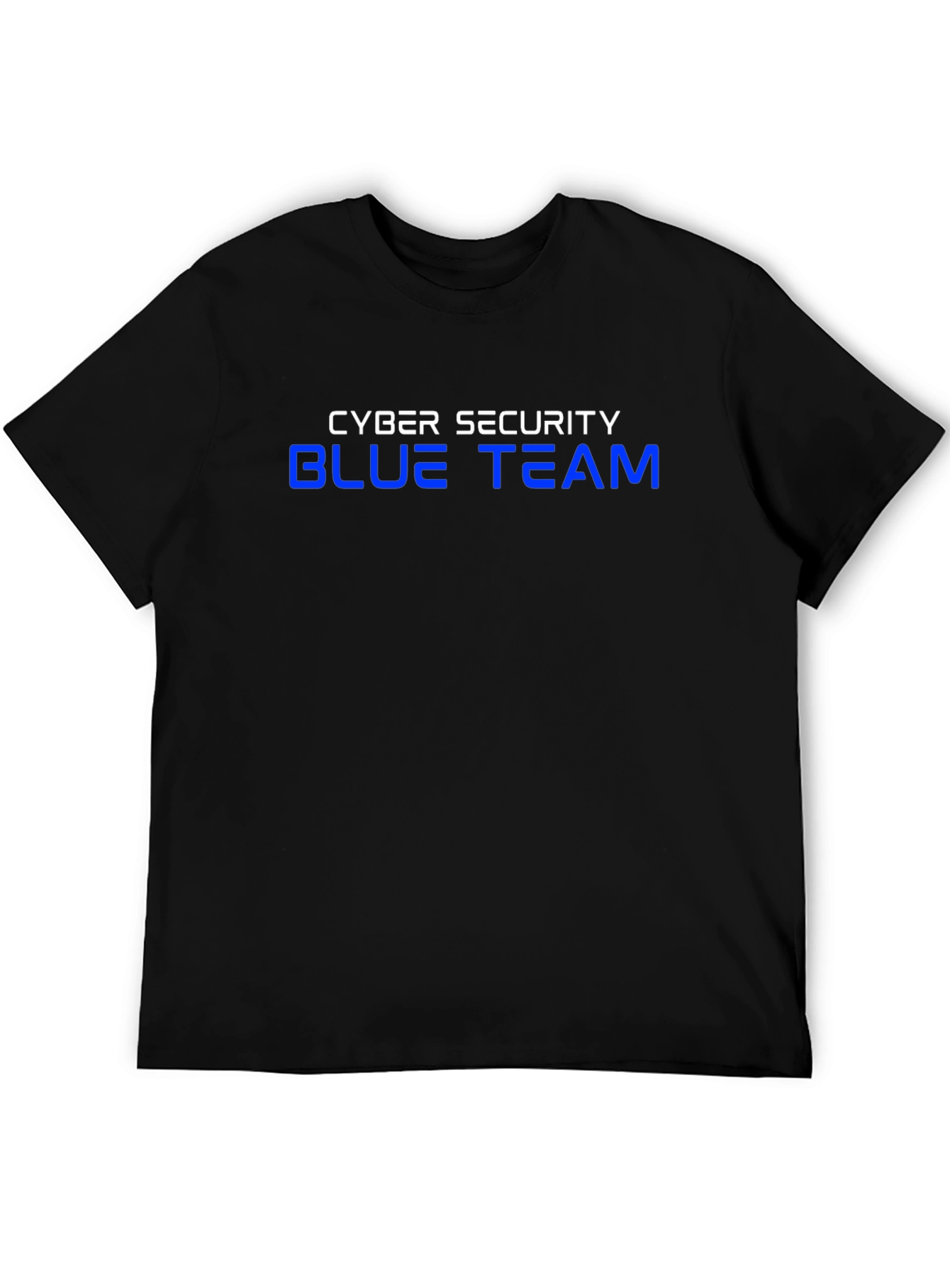Cyber Security Blue Team Black T-Shirt
