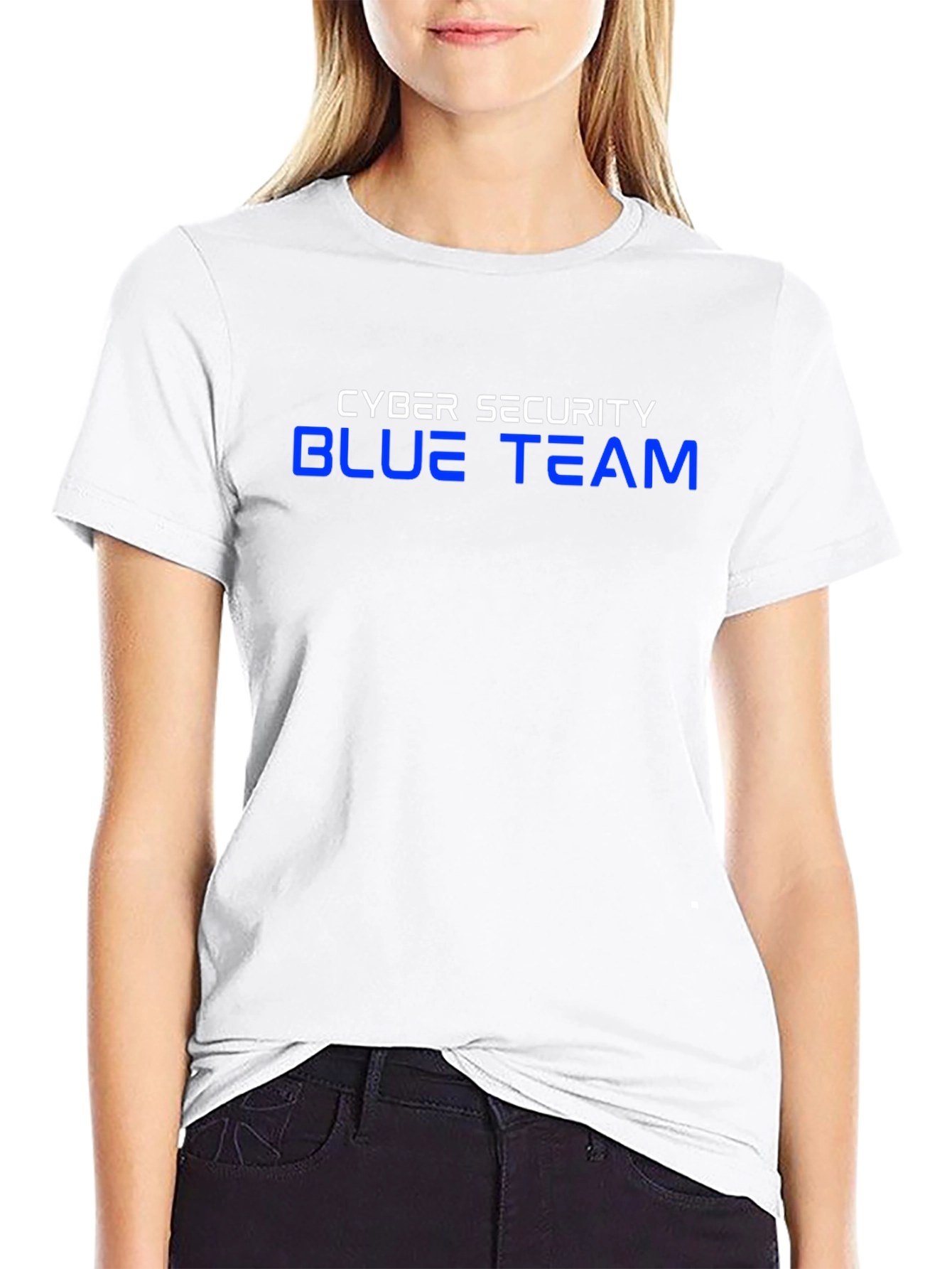 Cyber Security Blue Team Black T-Shirt