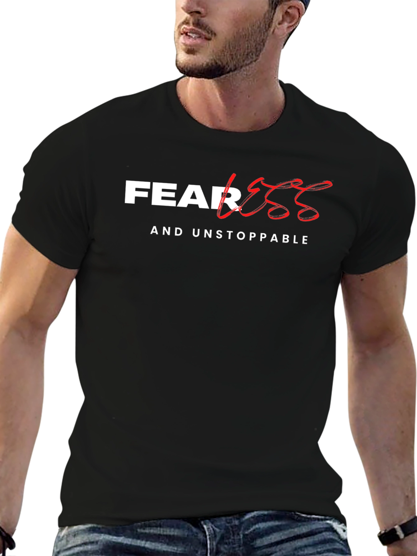 Fearless & Unstoppable Graphic T-Shirt