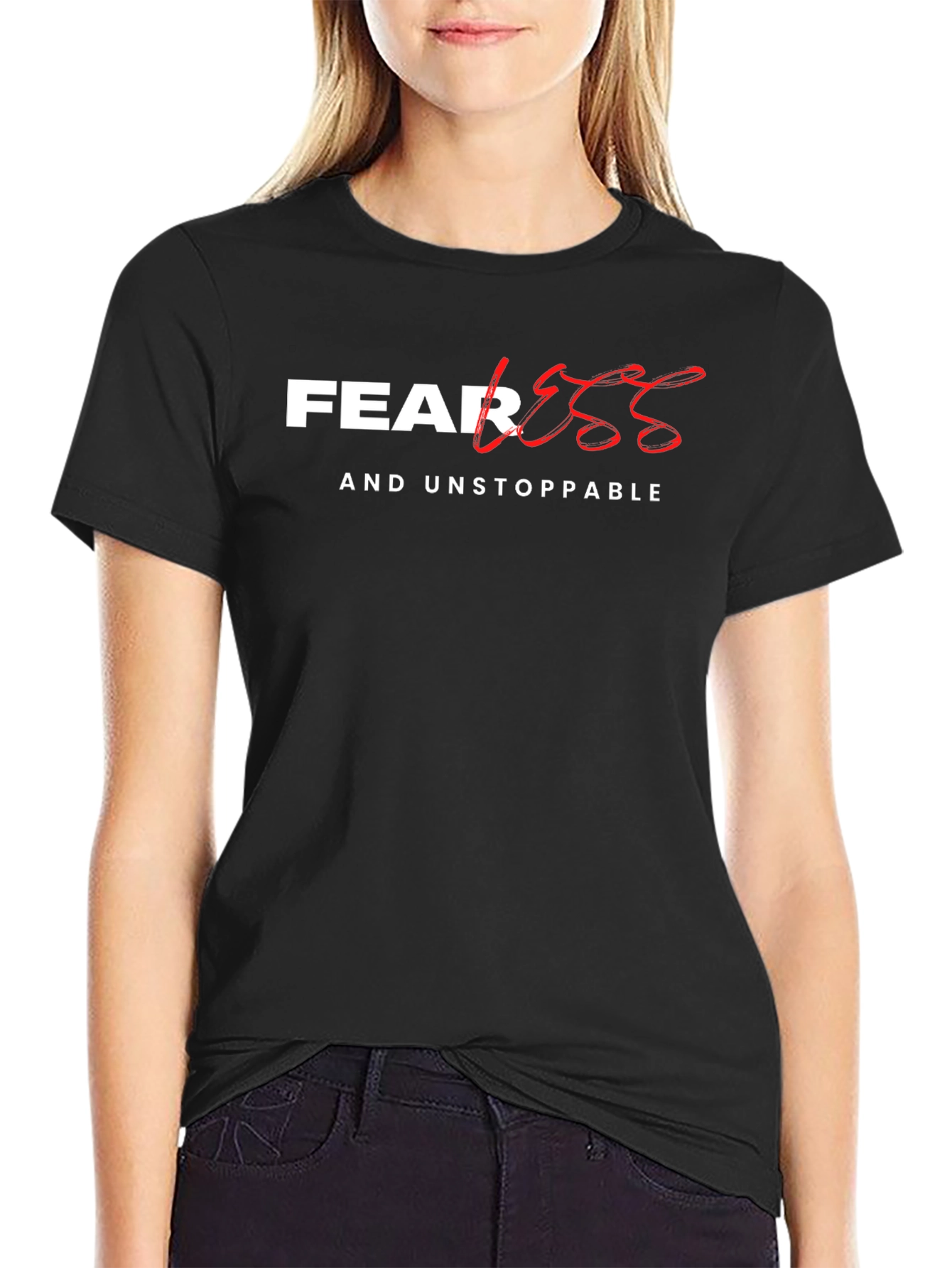 Fearless & Unstoppable Graphic T-Shirt