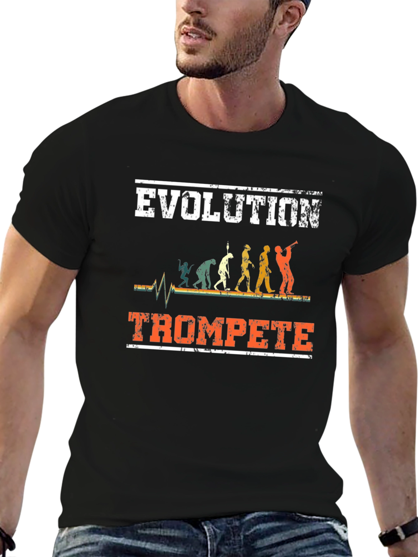 Evolution Trompete T-Shirt