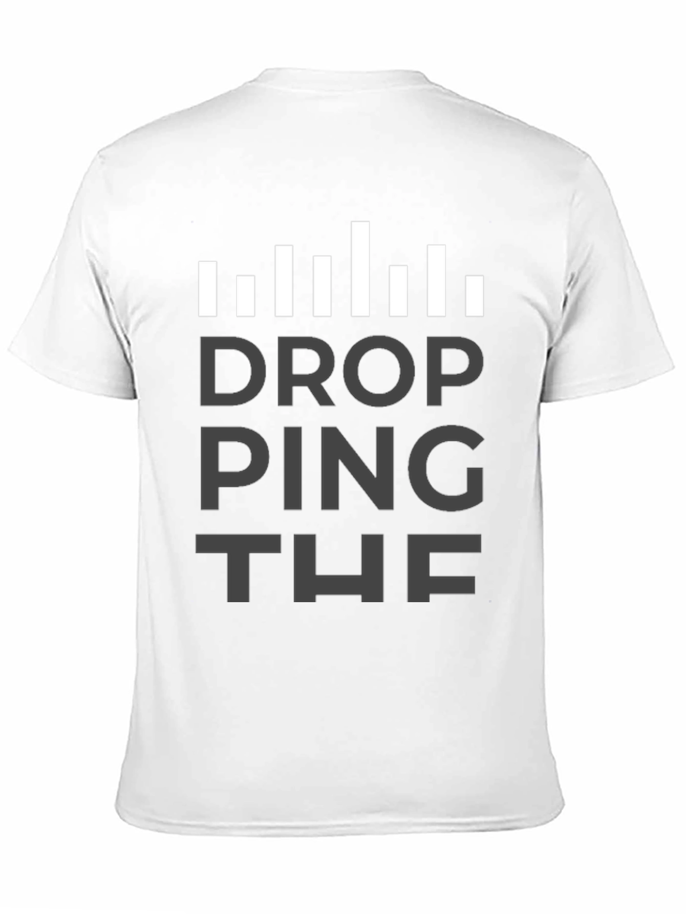 Dropping The Ping Black Graphic T-Shirt