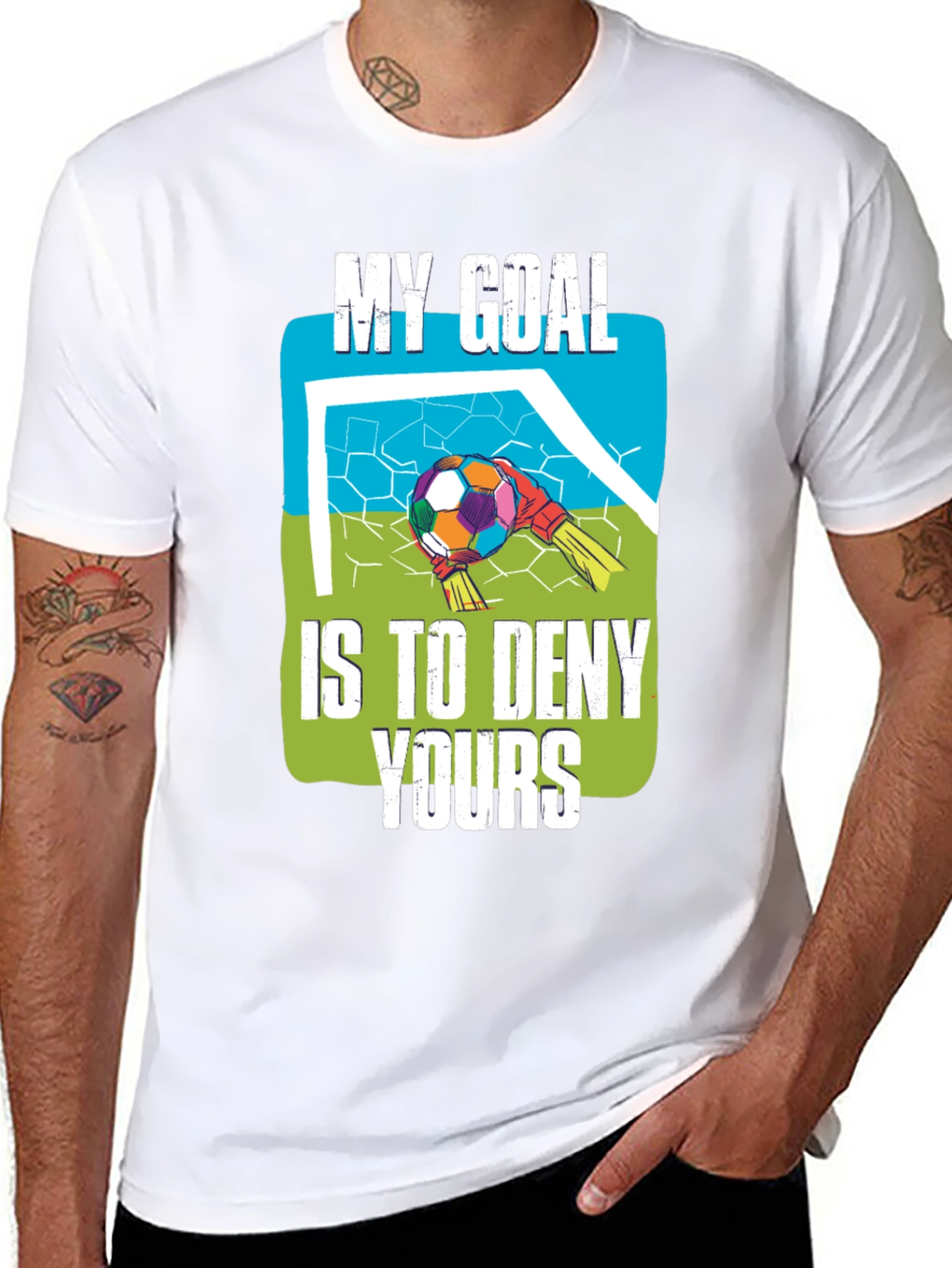 My Goal Is To Deny Yours Graphic T-Shirt
