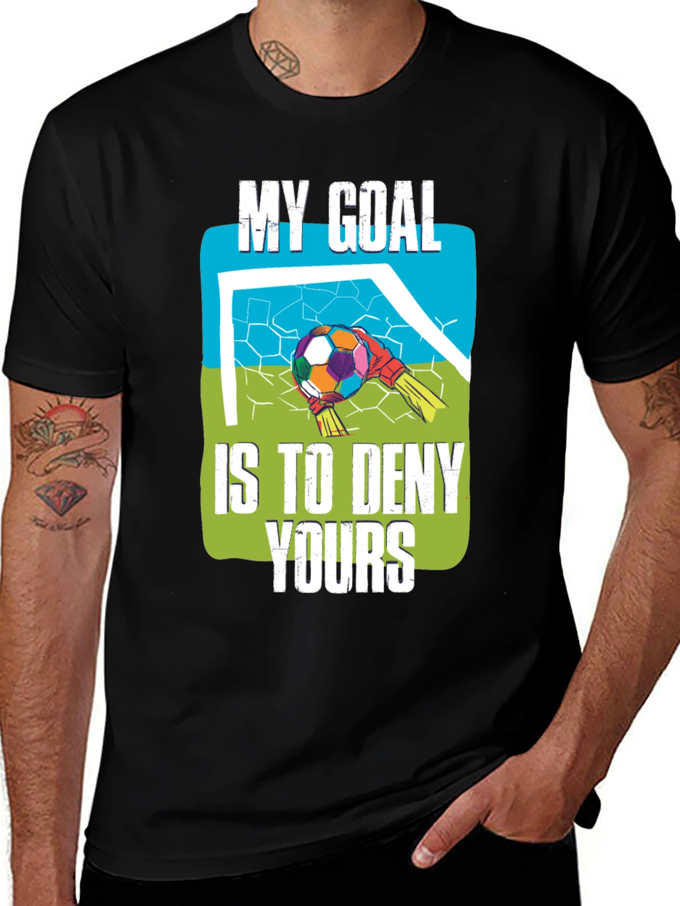 My Goal Is To Deny Yours Graphic T-Shirt