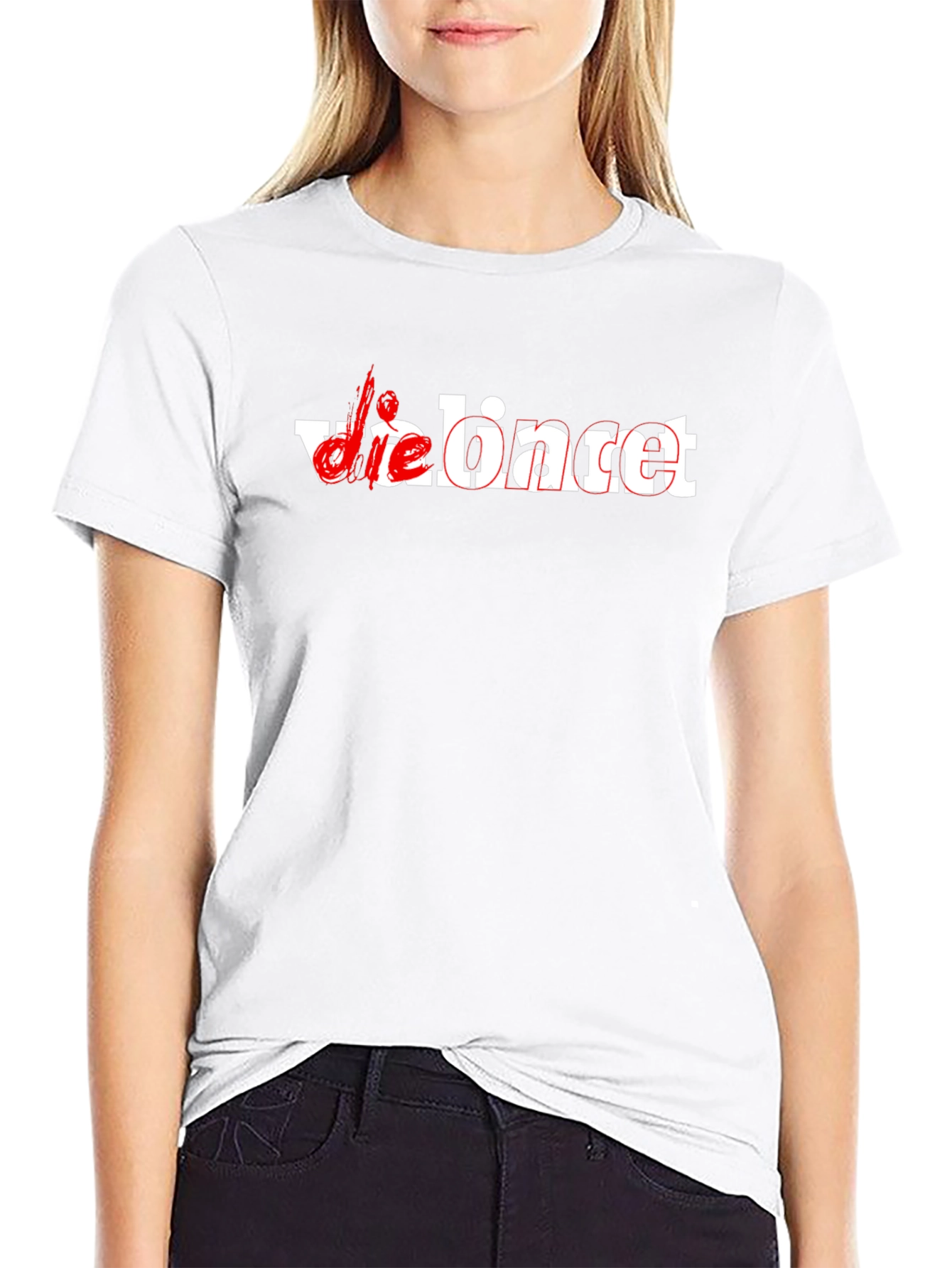 Die Liant Graphic Tee - Black Cotton Casual Wear