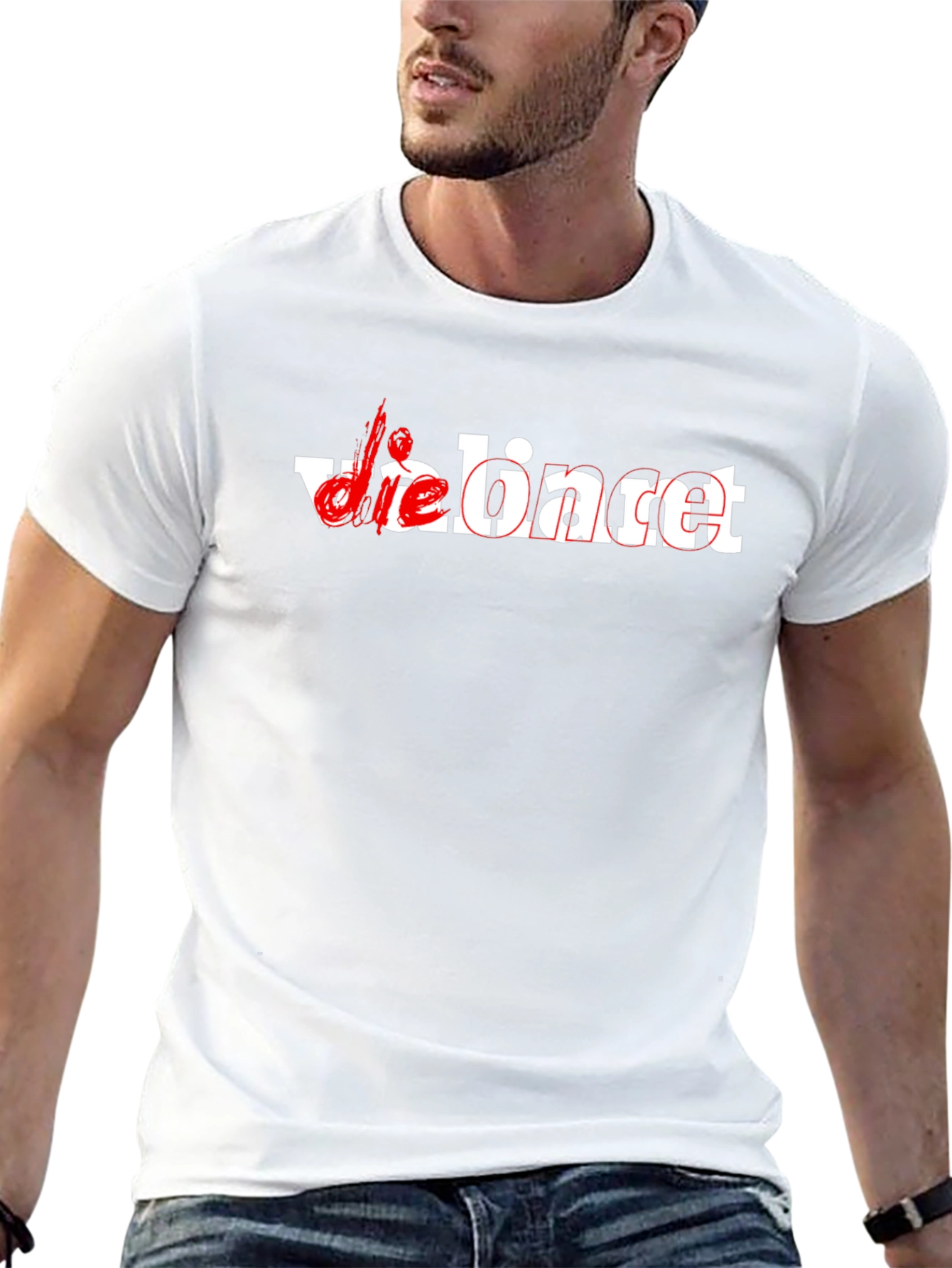 Die Liant Graphic Tee - Black Cotton Casual Wear