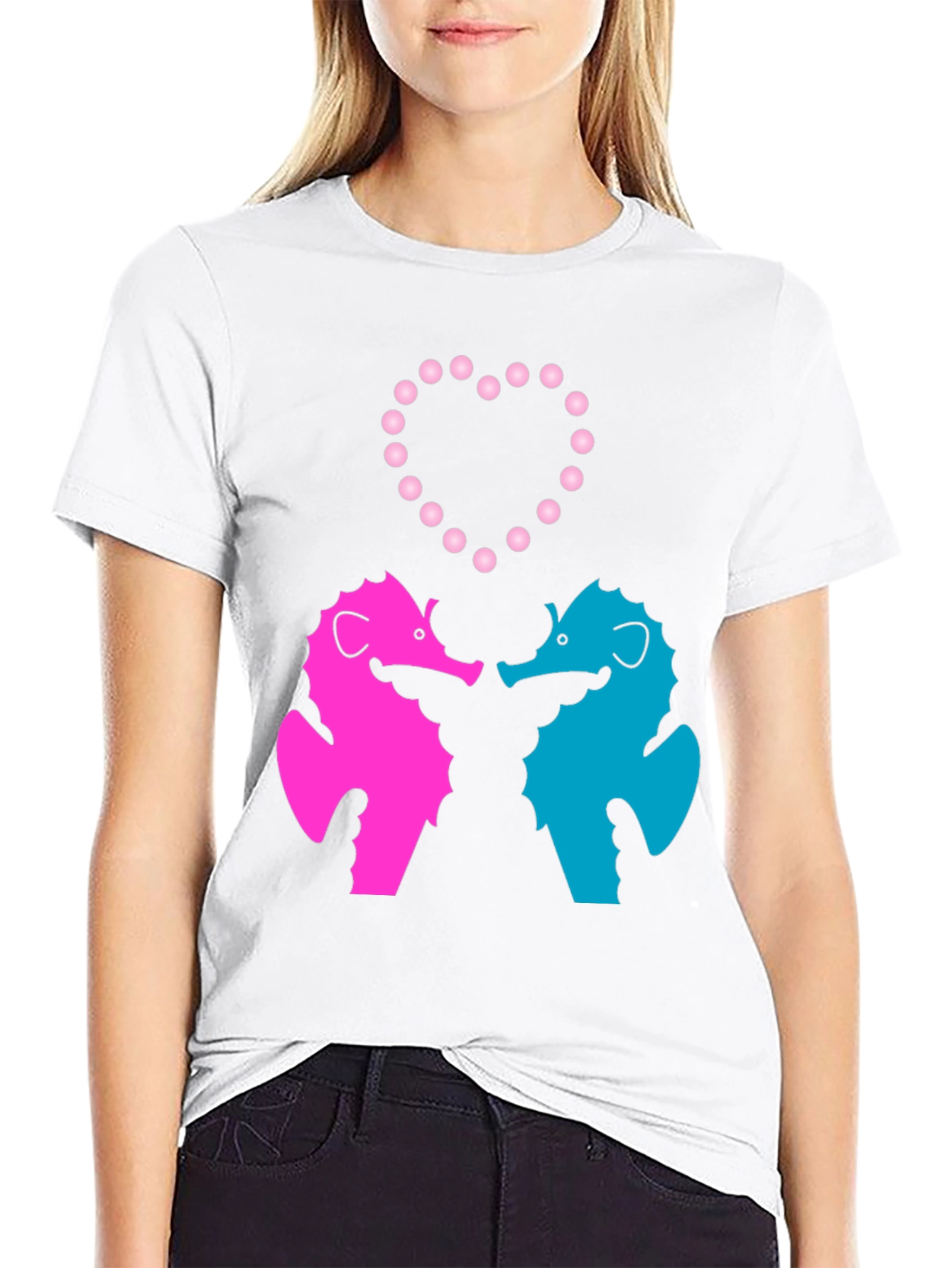 Seahorse Love Graphic Tee