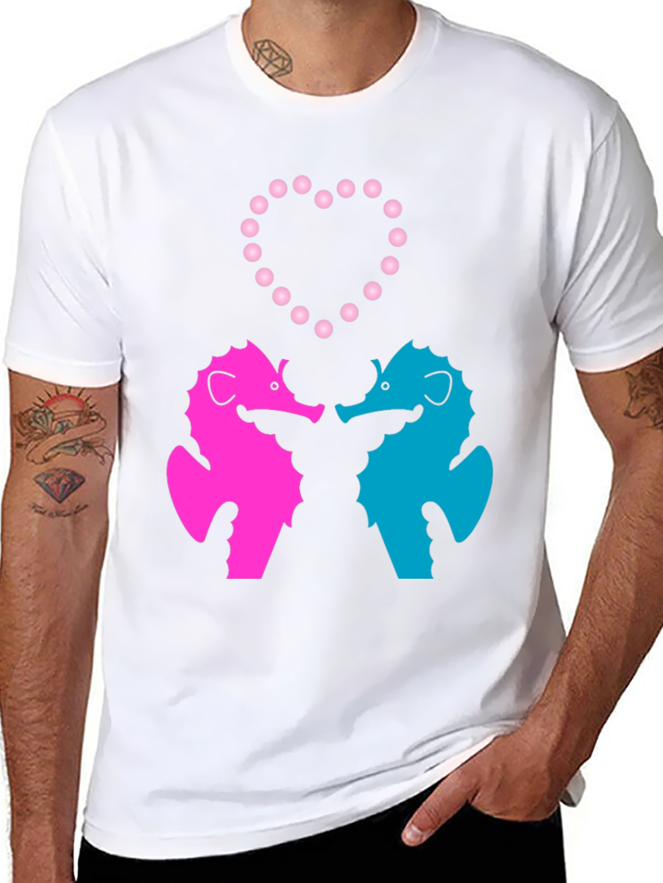 Seahorse Love Graphic Tee