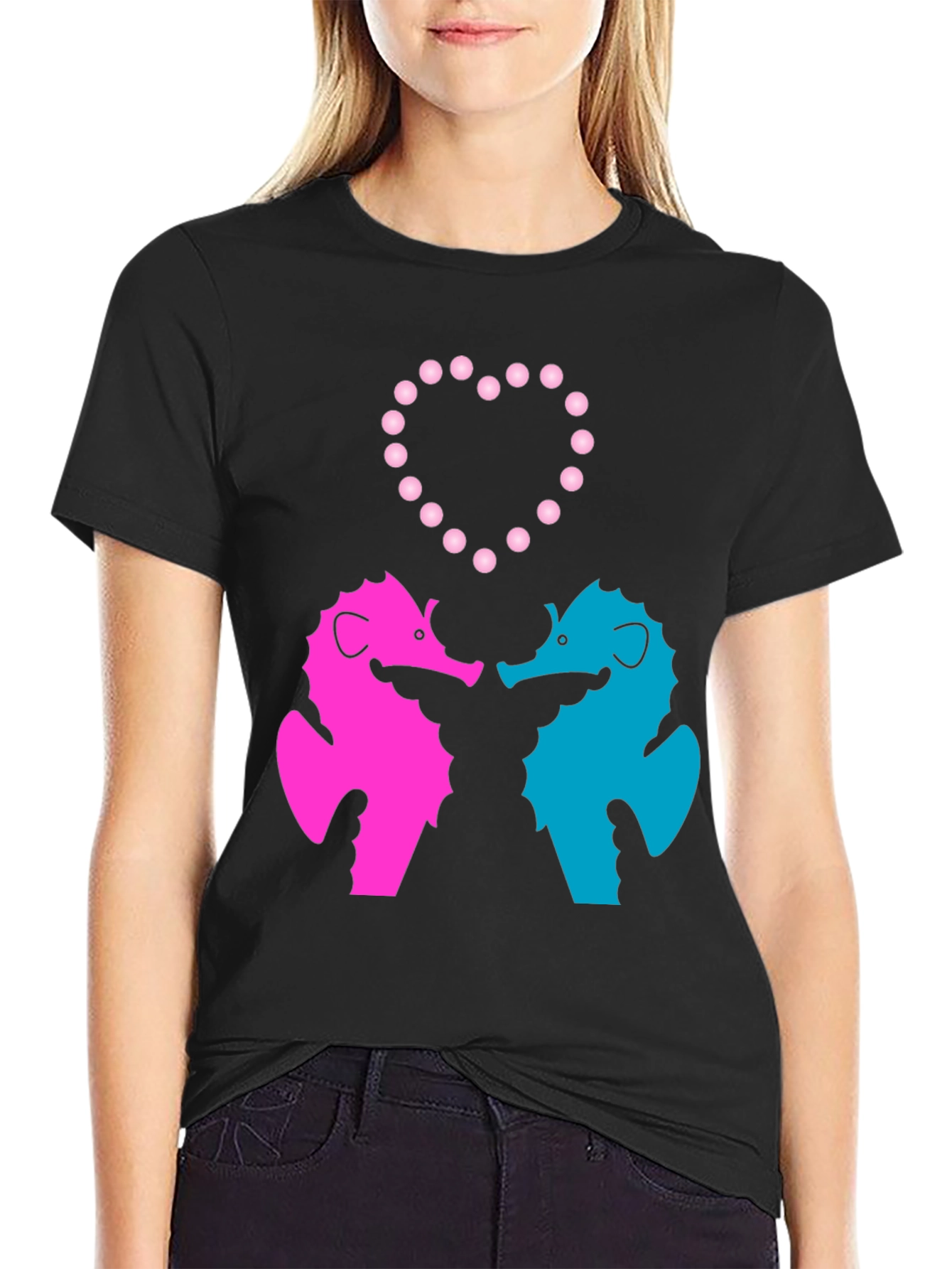 Seahorse Love Graphic Tee