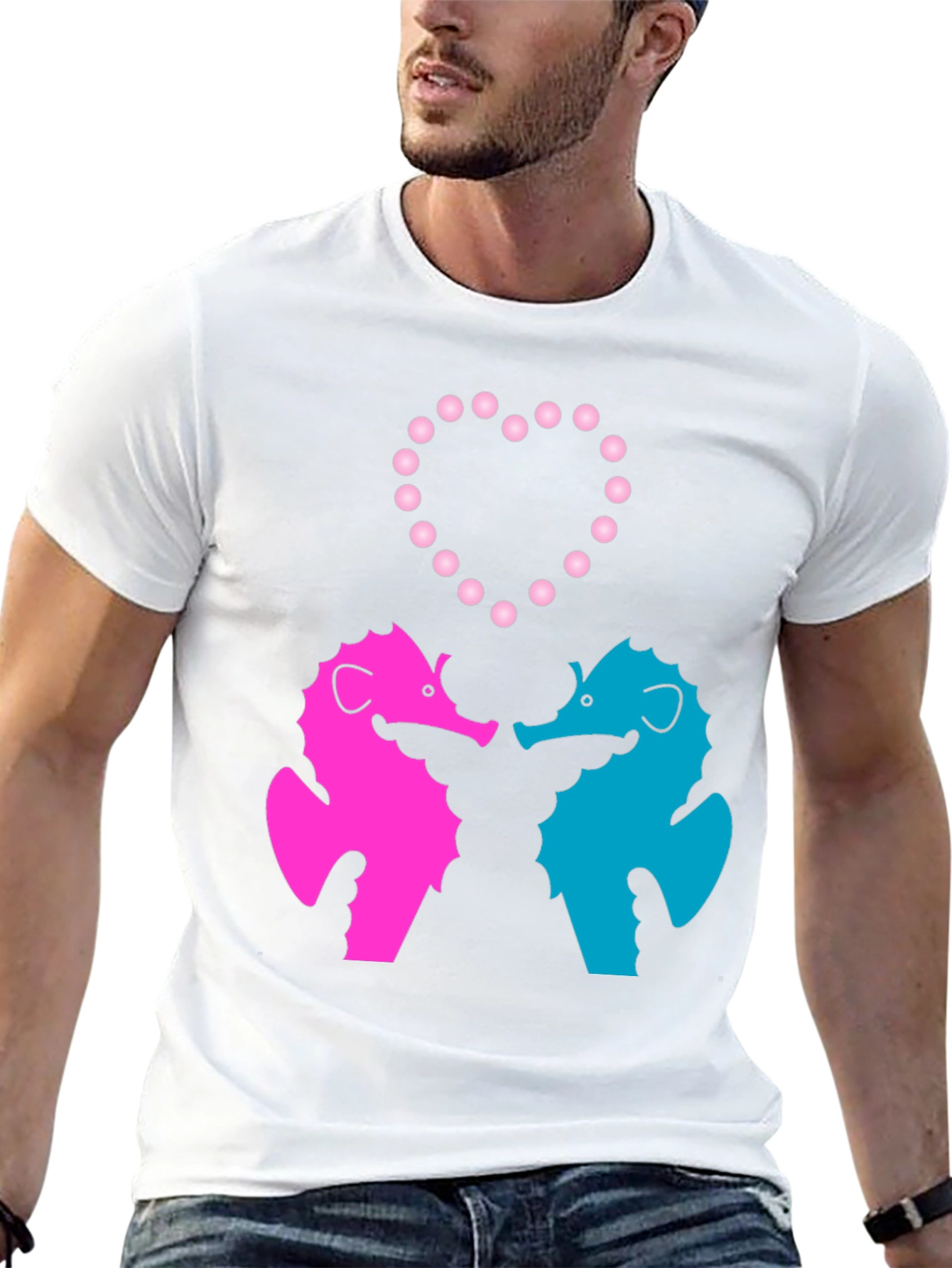 Seahorse Love Graphic Tee