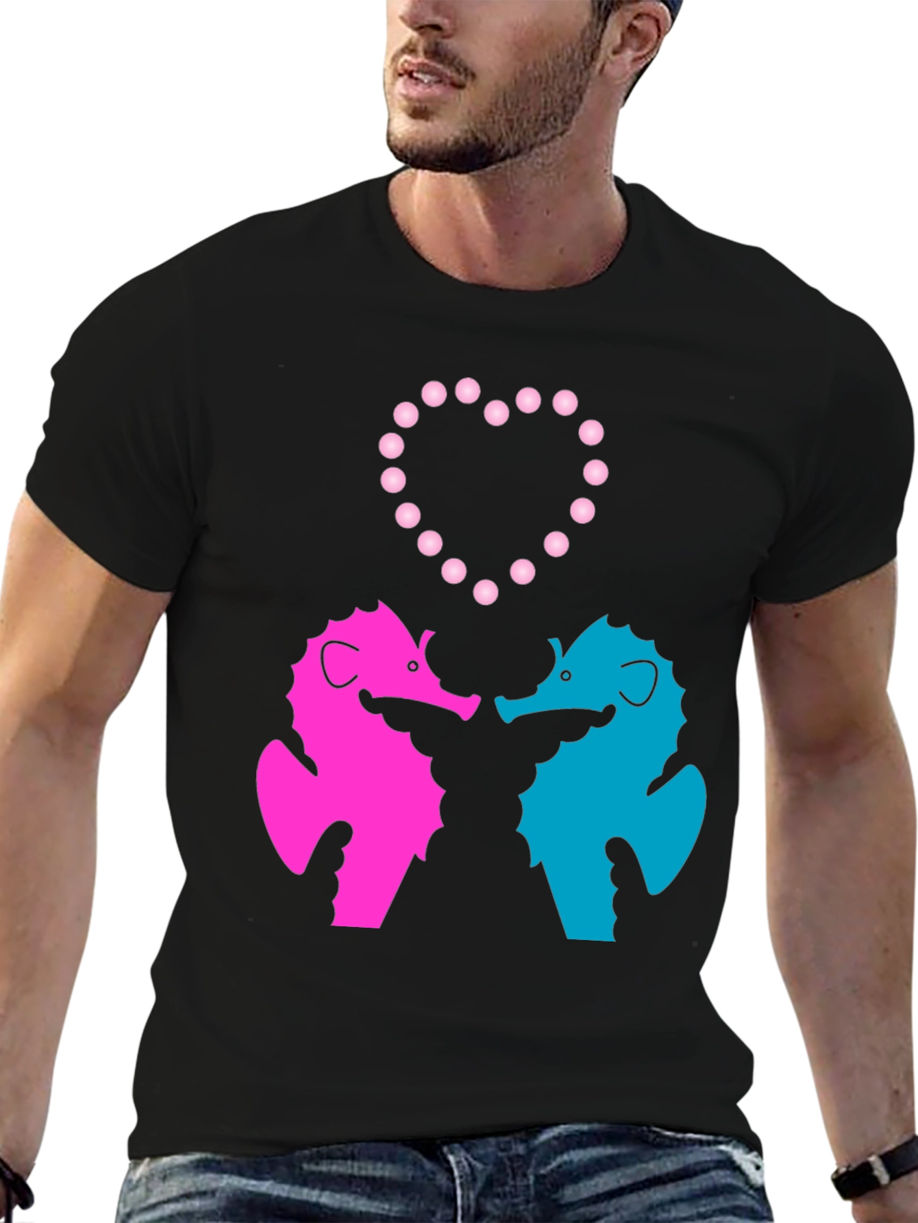 Seahorse Love Graphic Tee