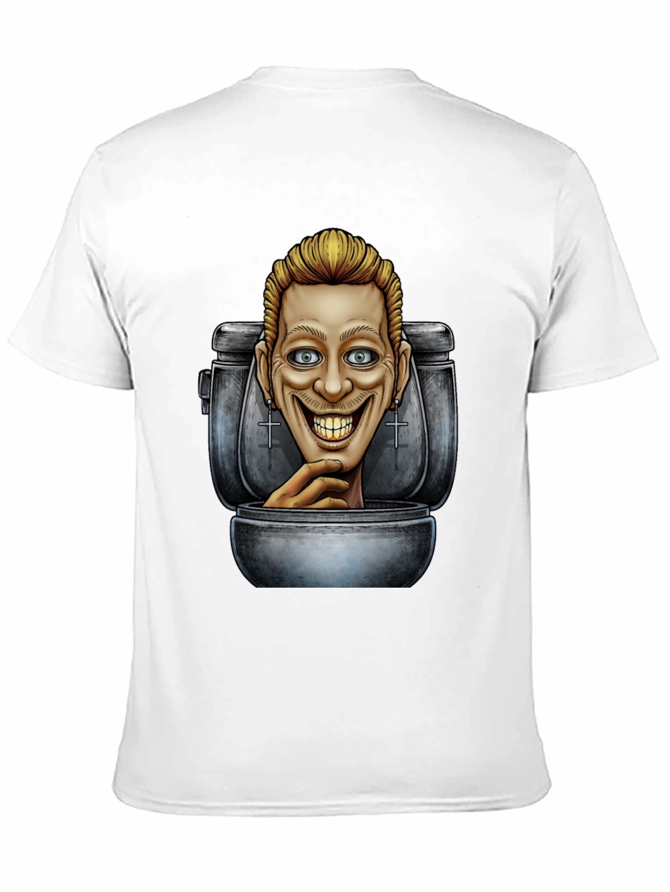 Toilet Head Graphic T-Shirt