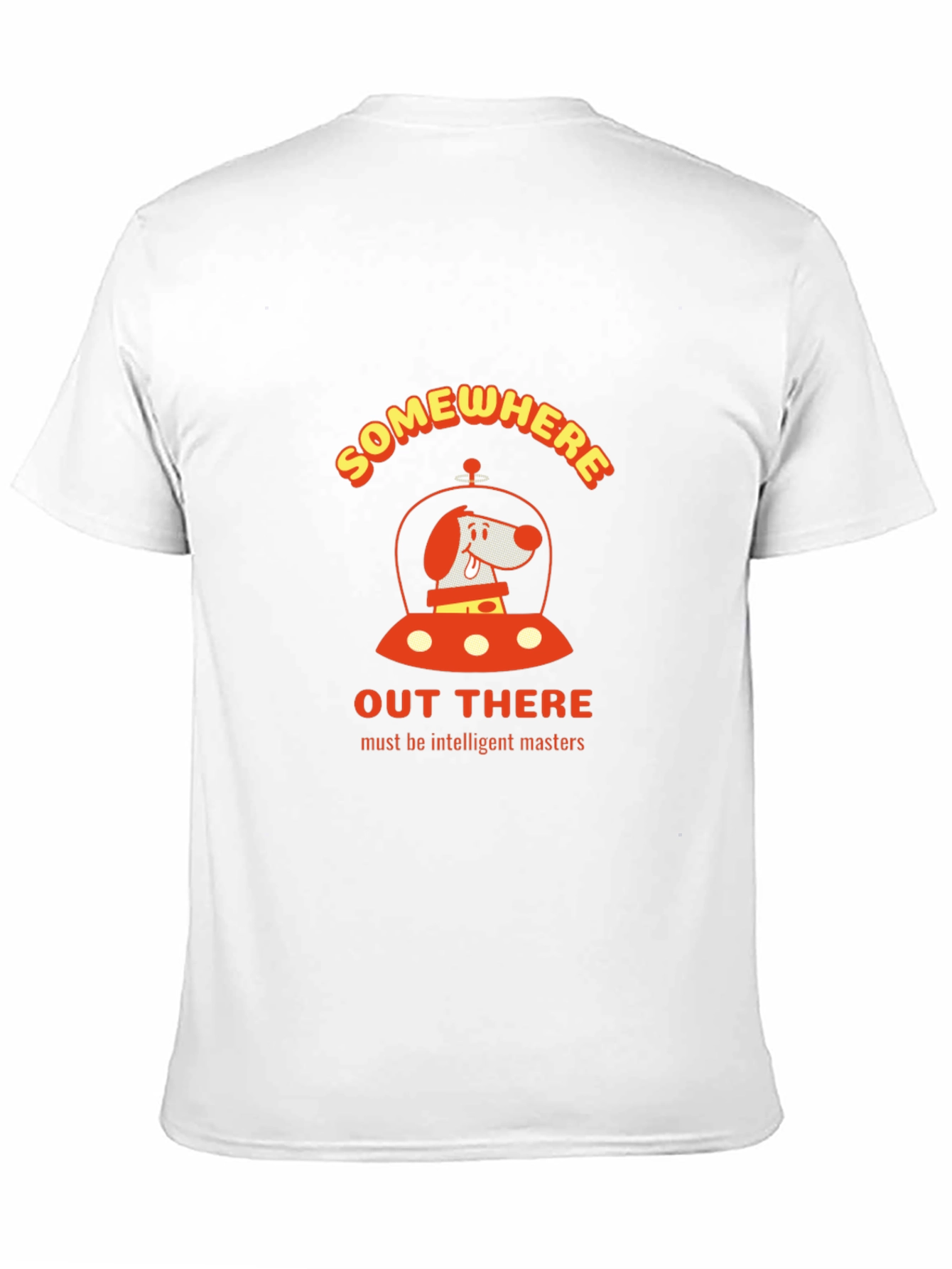 Dog in Space T-Shirt - Somewhere Out There