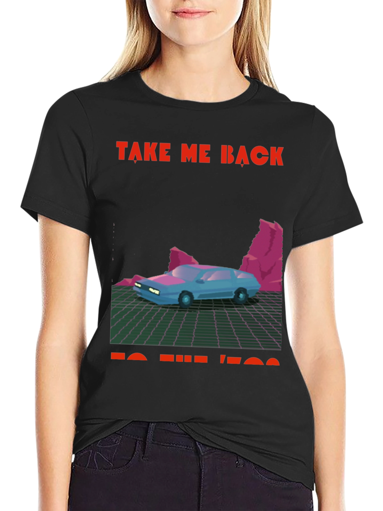 Retro 80s Car Graphic Tee