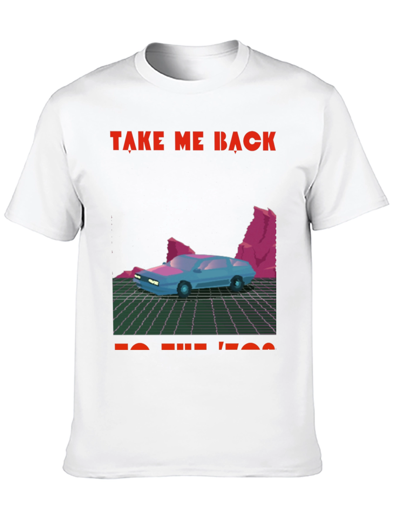 Retro 80s Car Graphic Tee