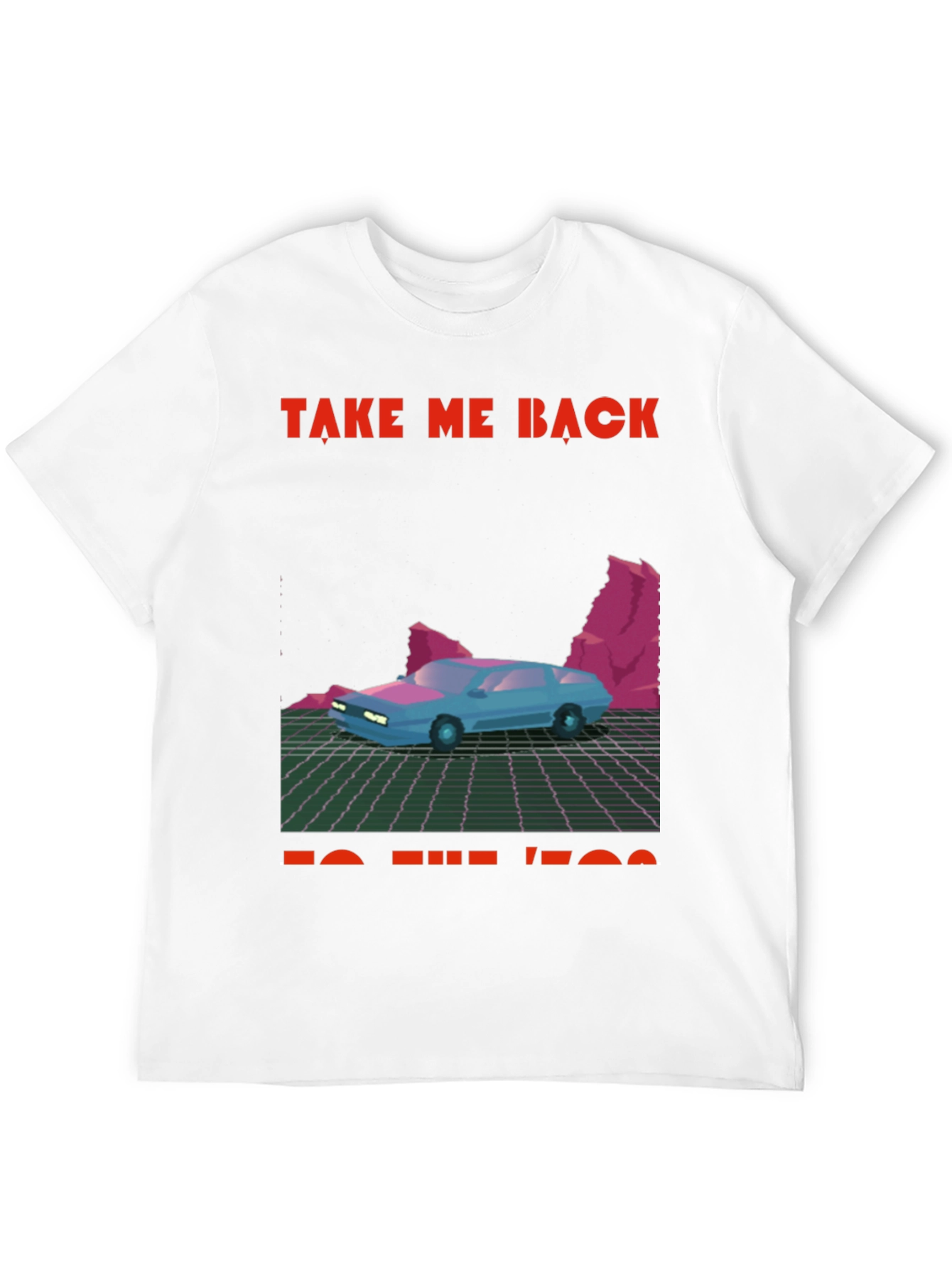 Retro 80s Car Graphic Tee