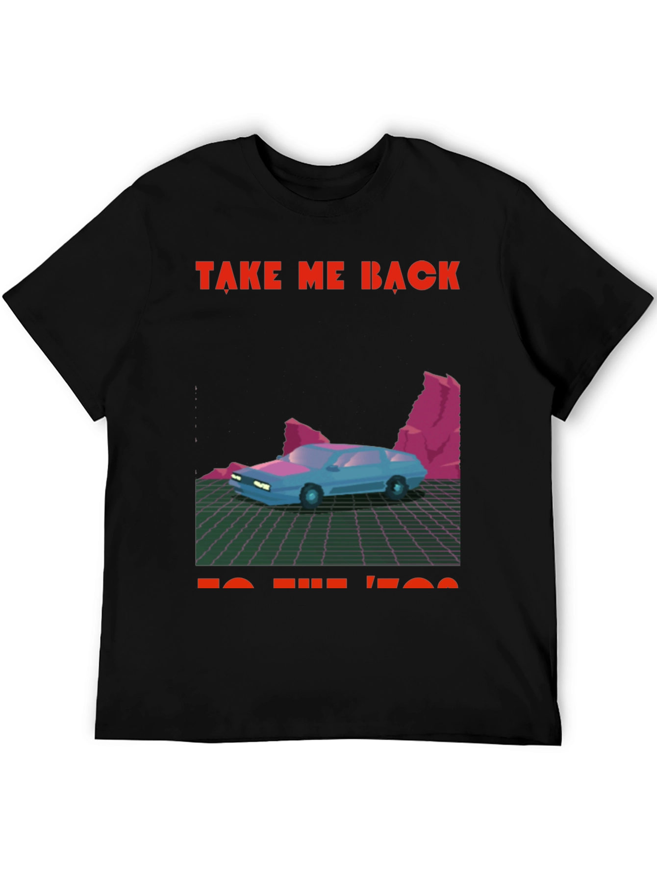 Retro 80s Car Graphic Tee