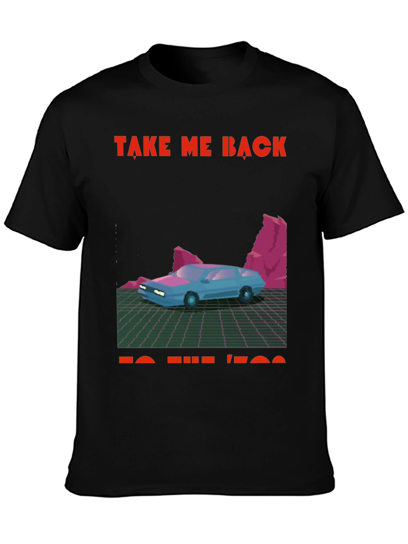 Retro 80s Car Graphic Tee