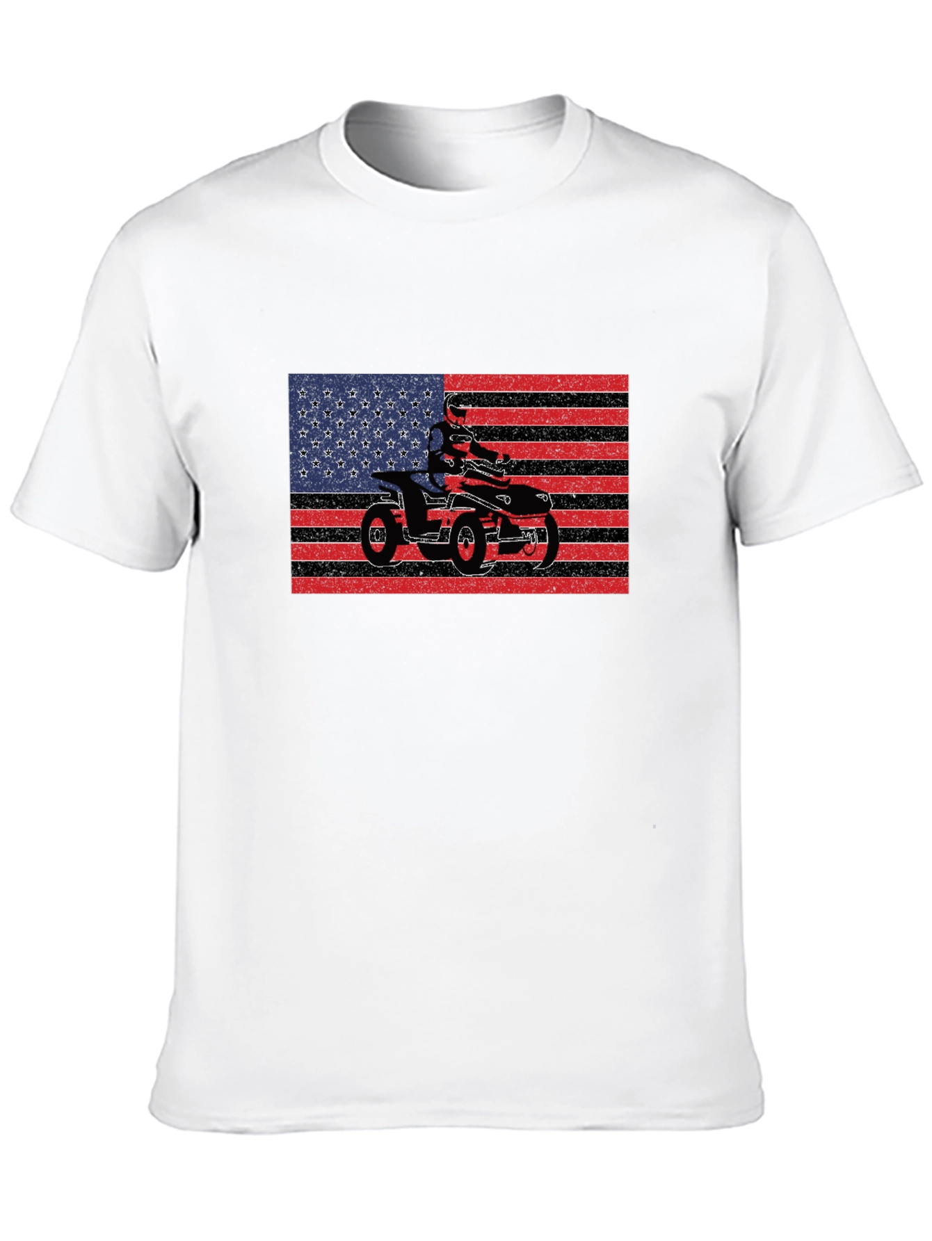 ATV American Flag Graphic Tee