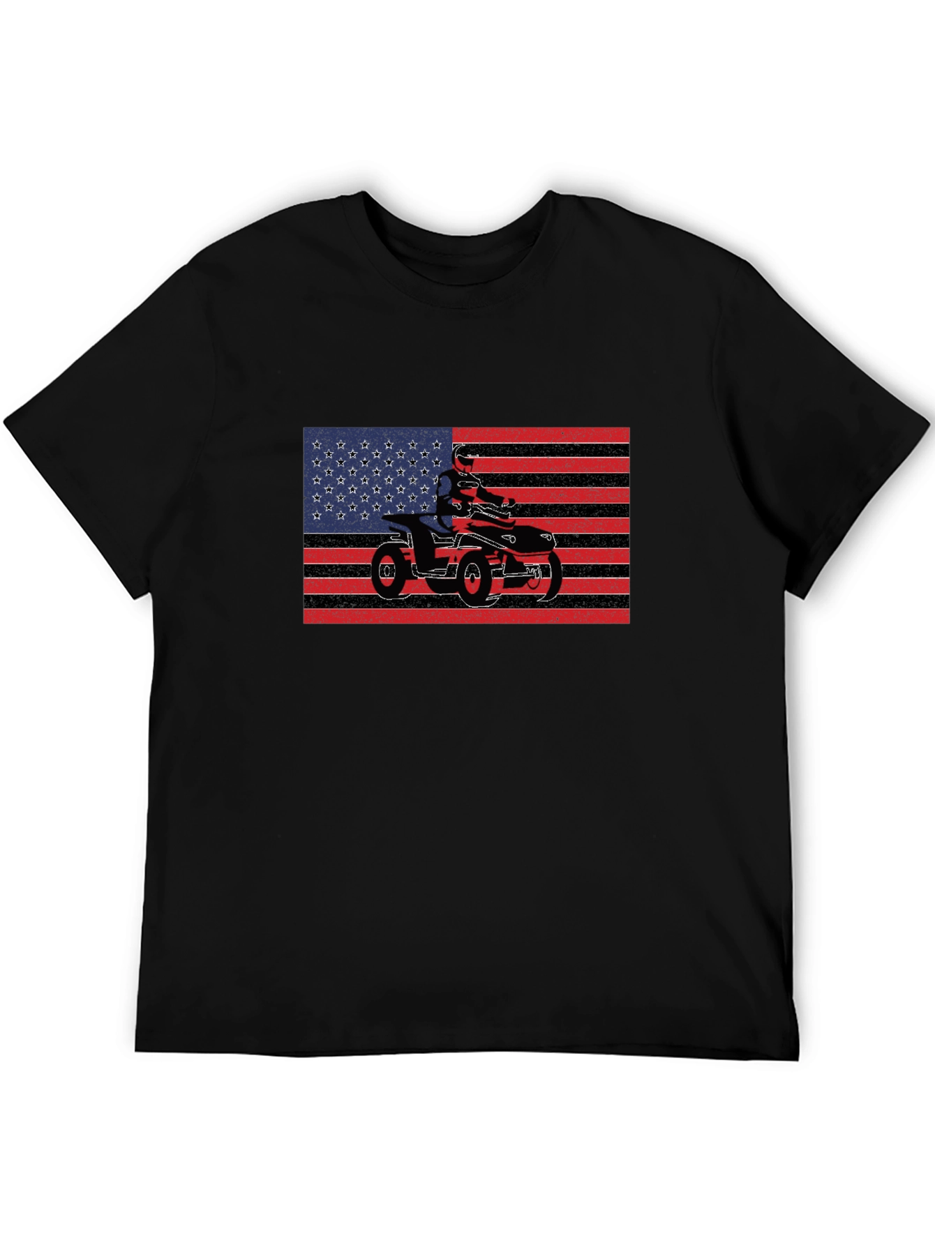 ATV American Flag Graphic Tee