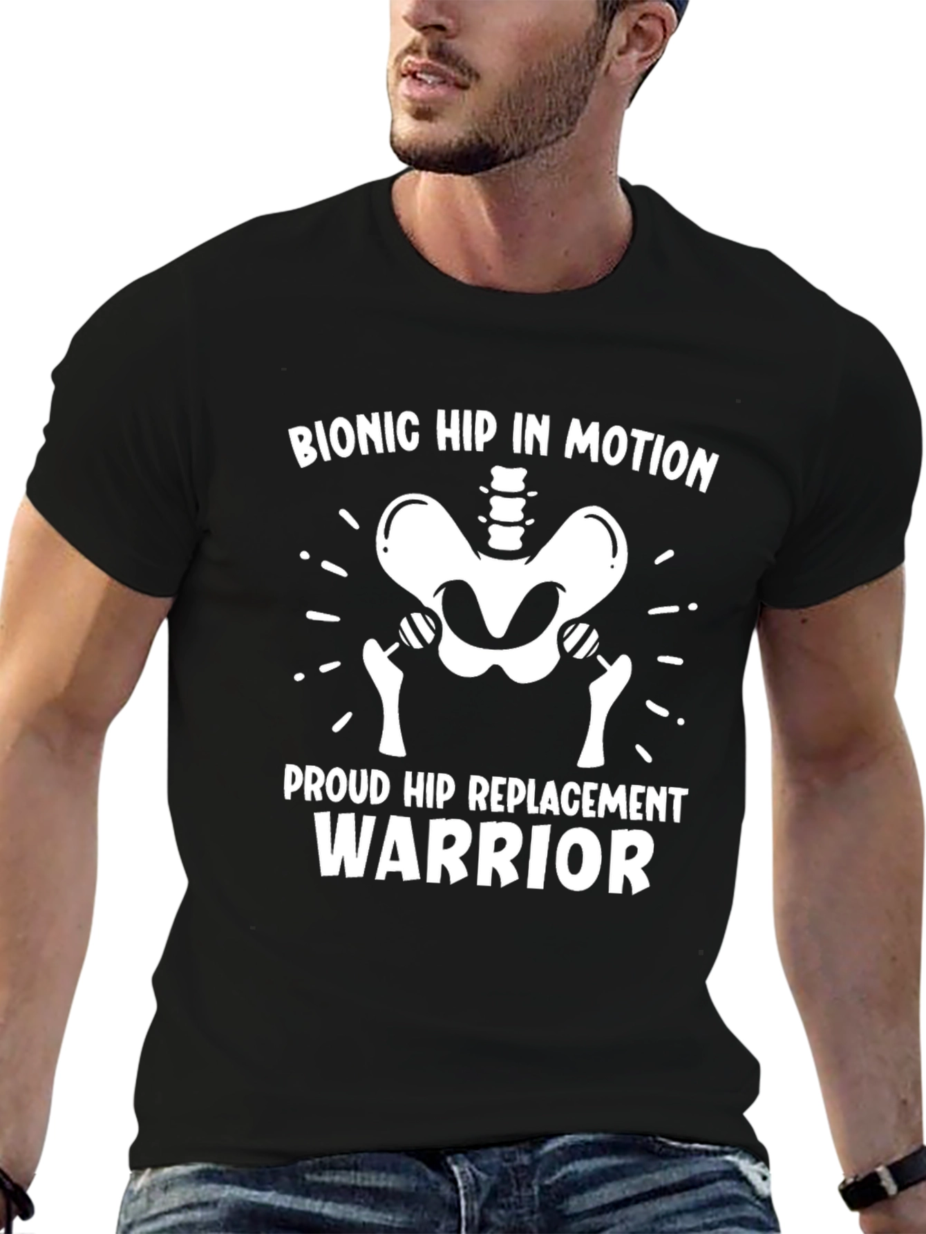 Bionic Hip Replacement Warrior T-Shirt