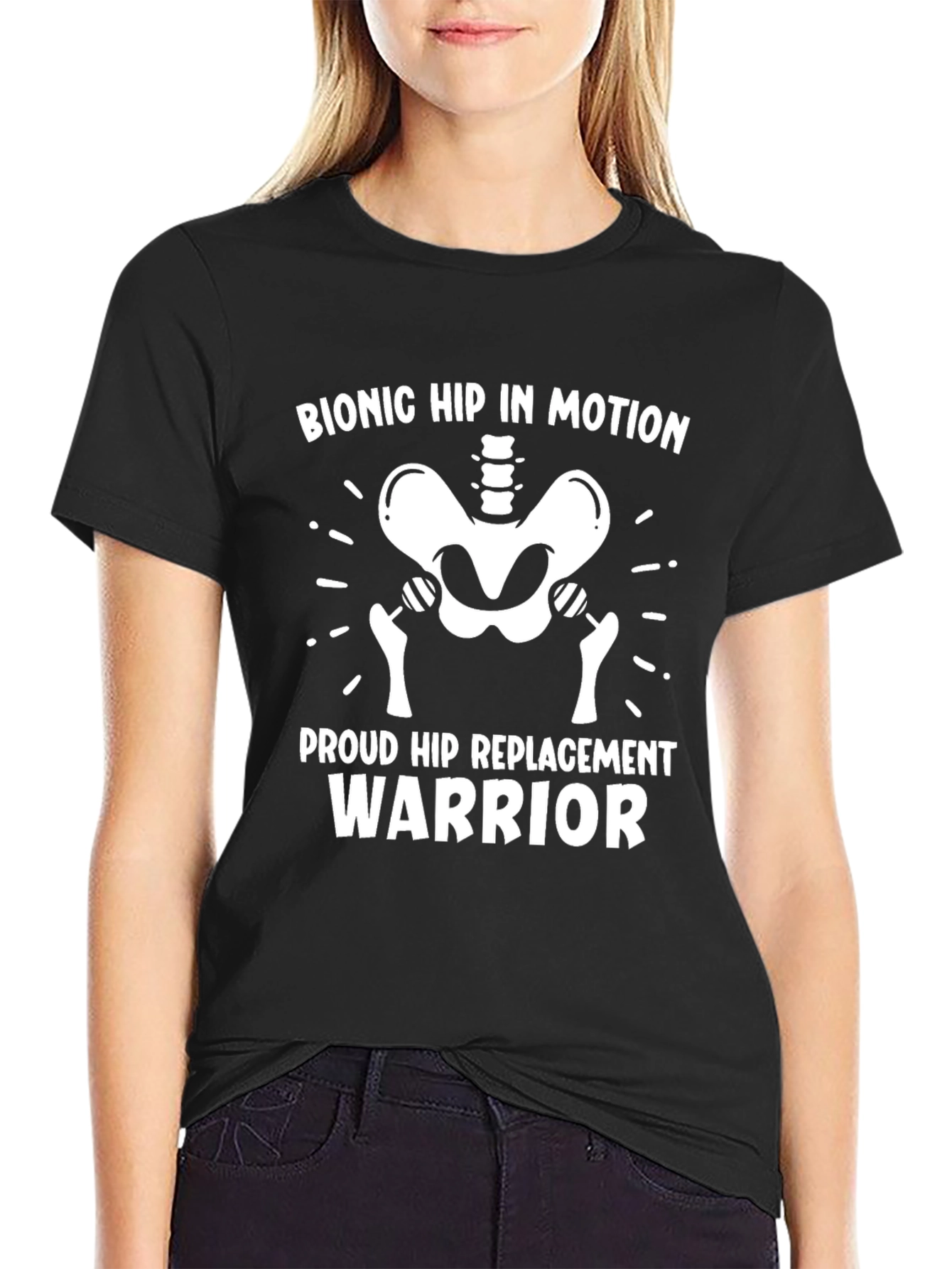 Bionic Hip Replacement Warrior T-Shirt