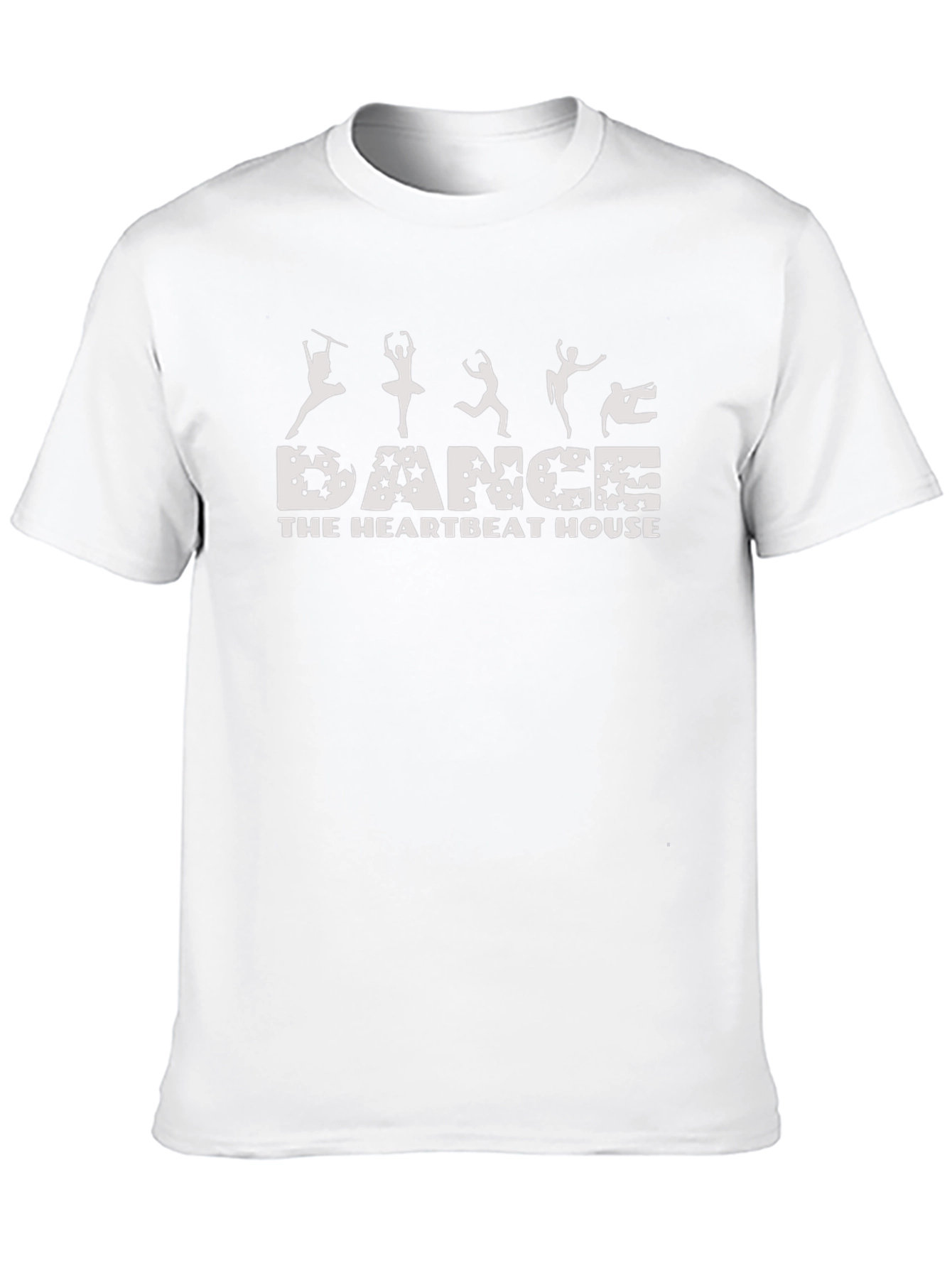 Dance The Heartbeat House Black T-Shirt