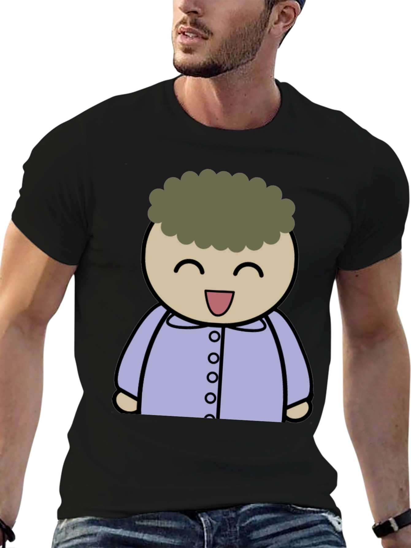 Cartoon Character Graphic T-Shirt