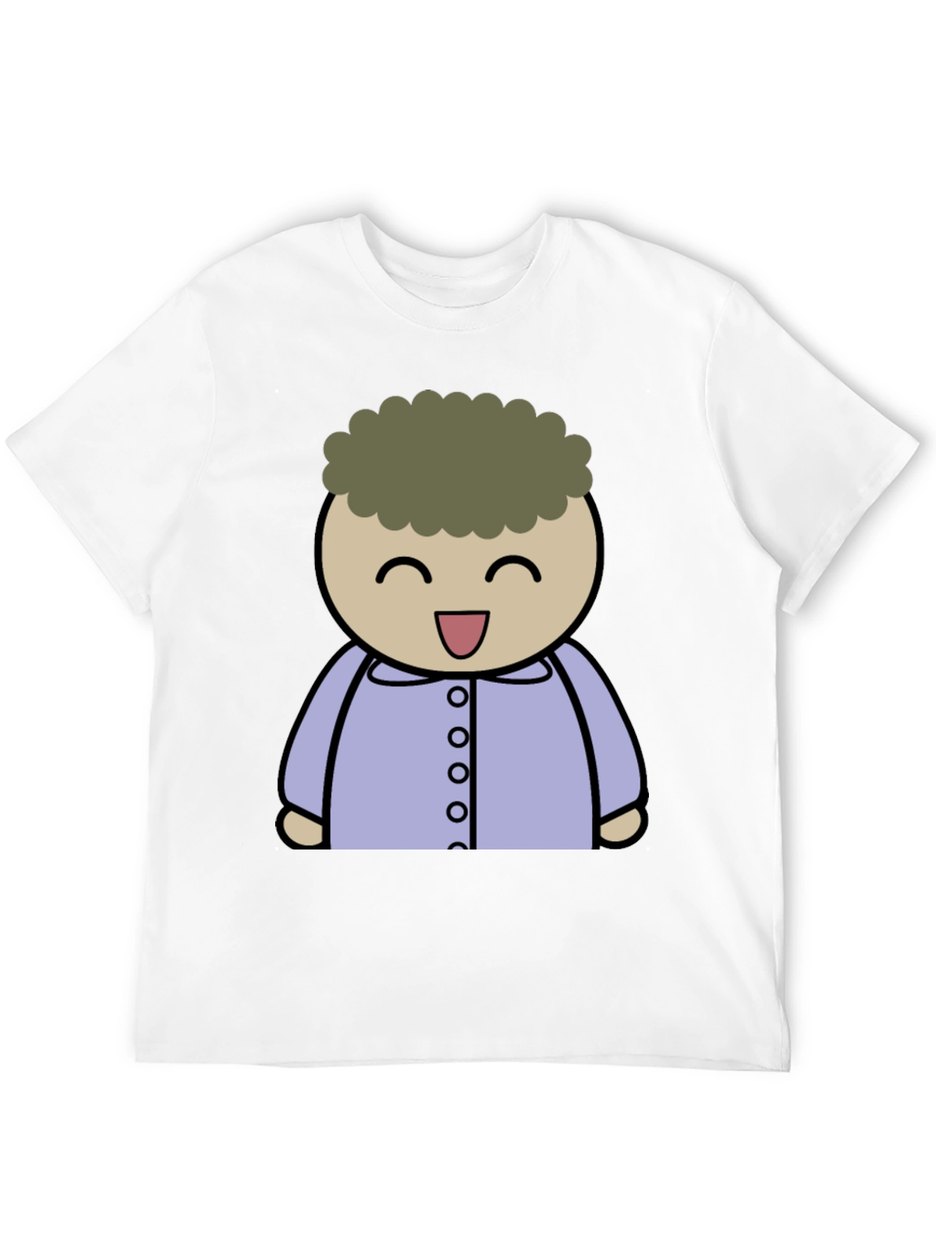 Cartoon Character Graphic T-Shirt