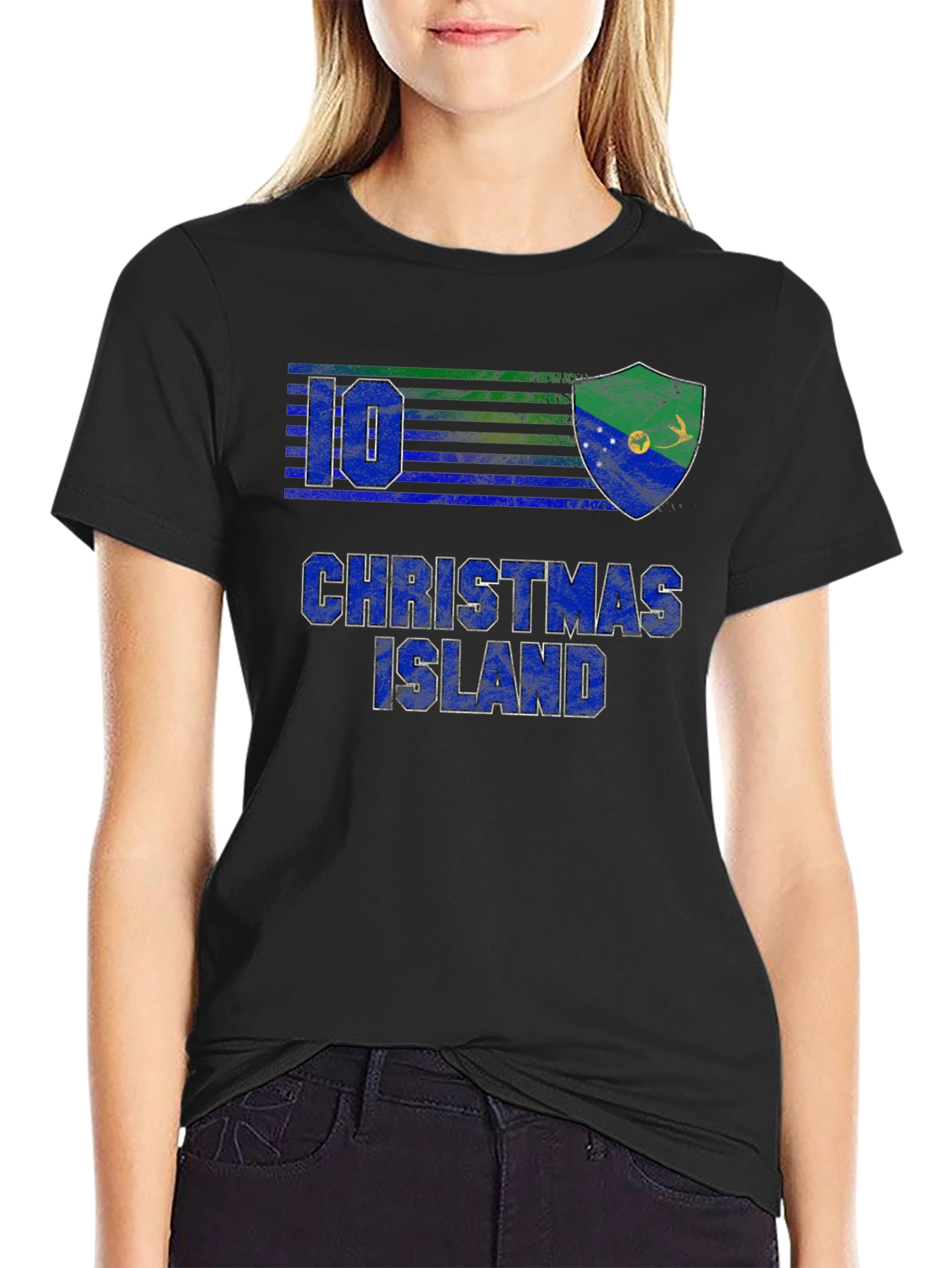 Christmas Island Jersey Style T-Shirt