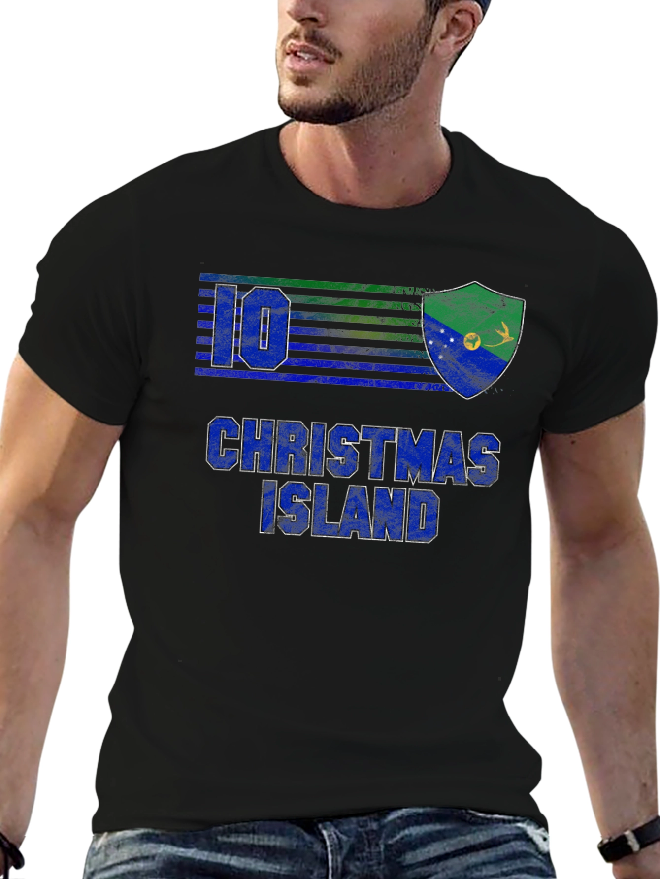 Christmas Island Jersey Style T-Shirt