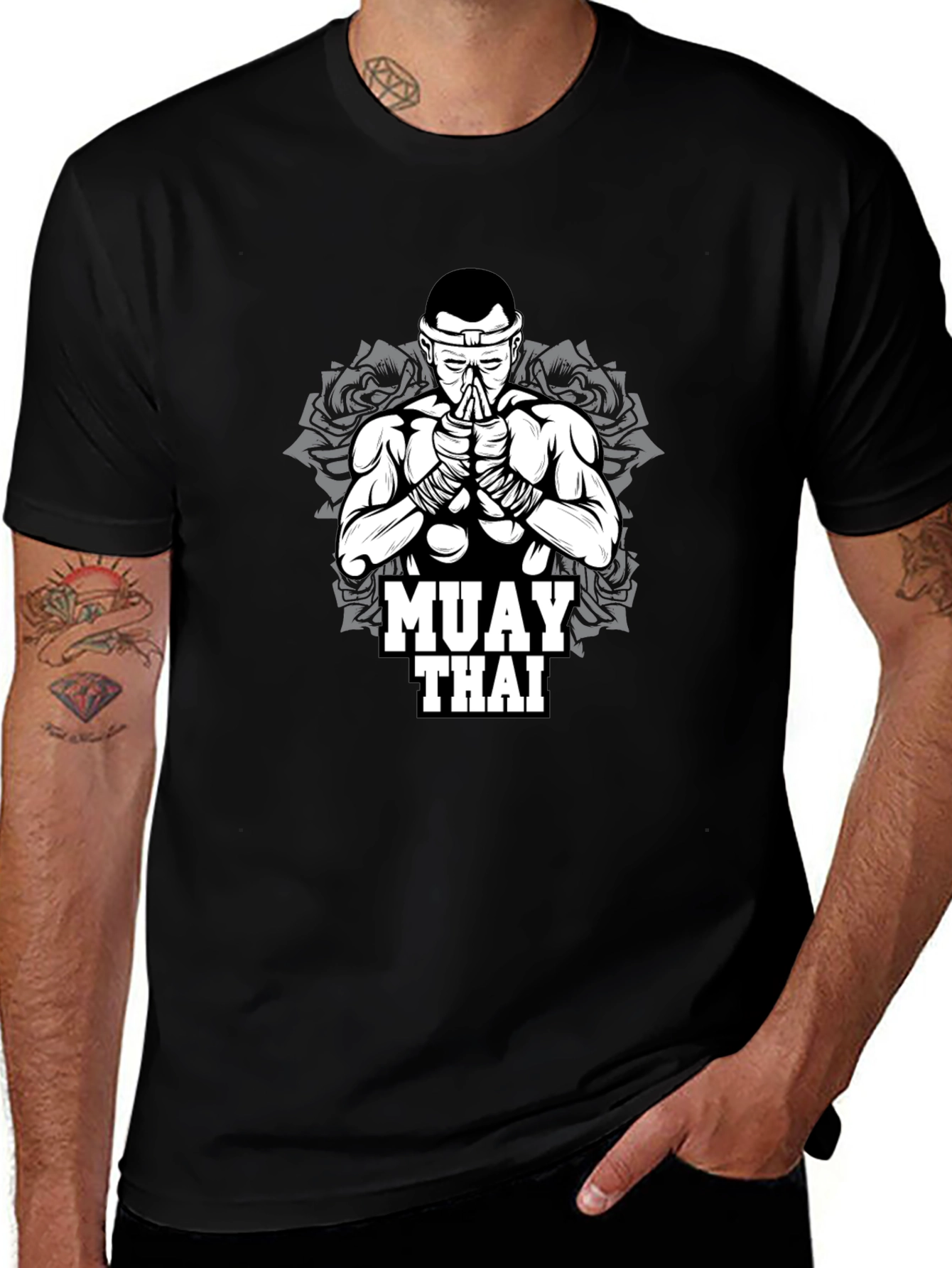 Muay Thai Graphic T-Shirt - Martial Arts Tee