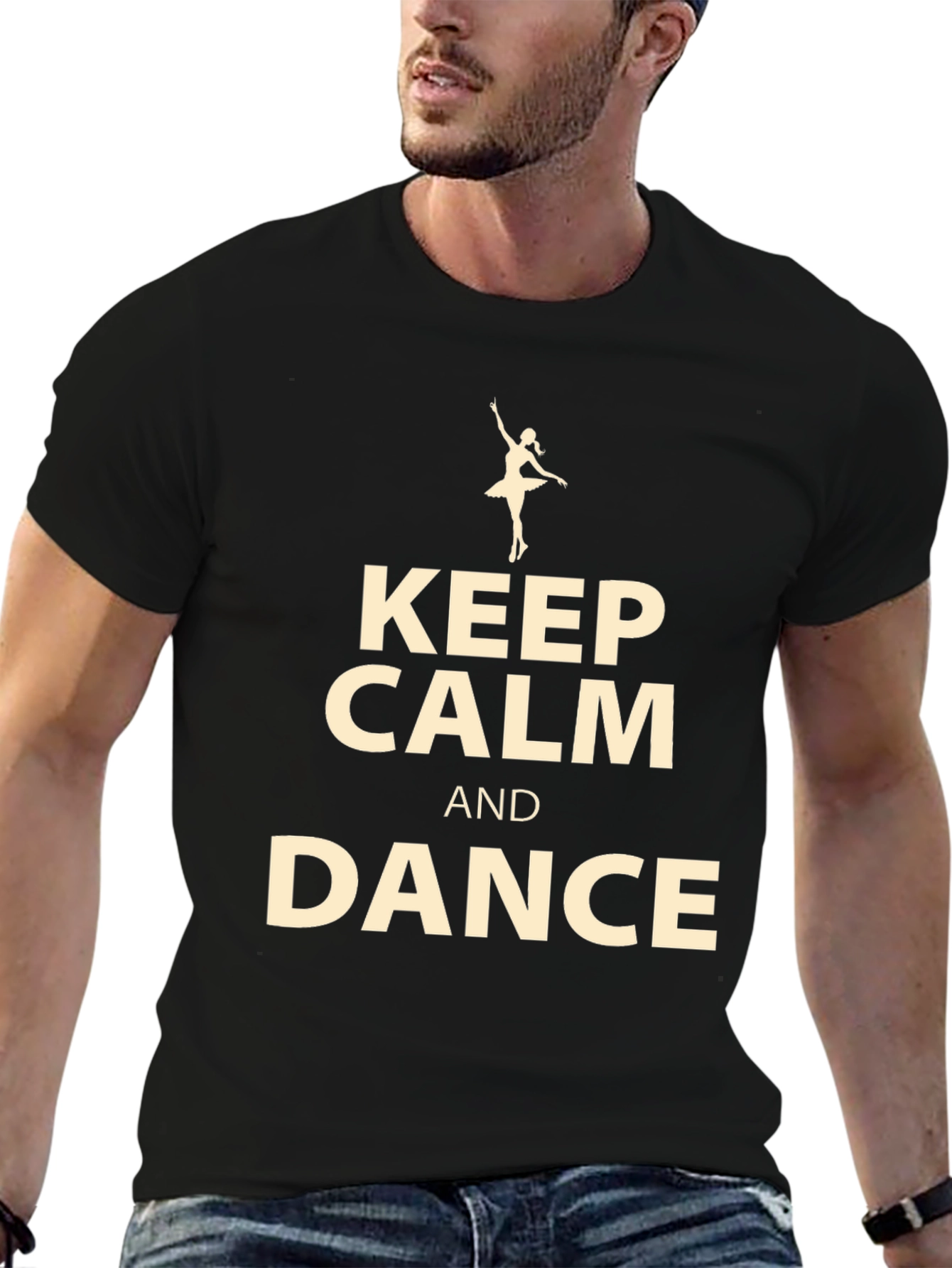 Keep Calm and Dance Graphic Tee