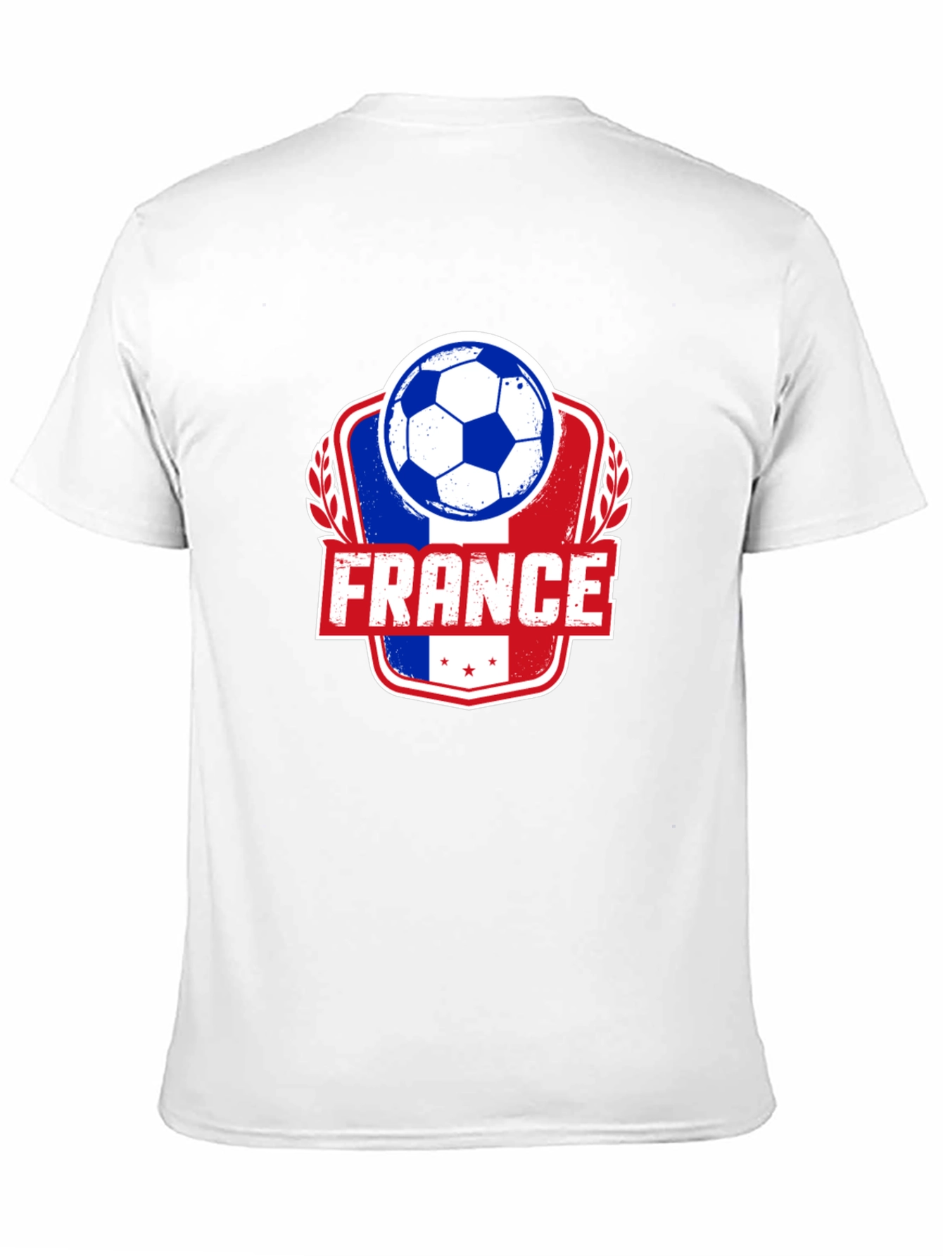 France Soccer Ball T-Shirt - Mens Graphic Tee