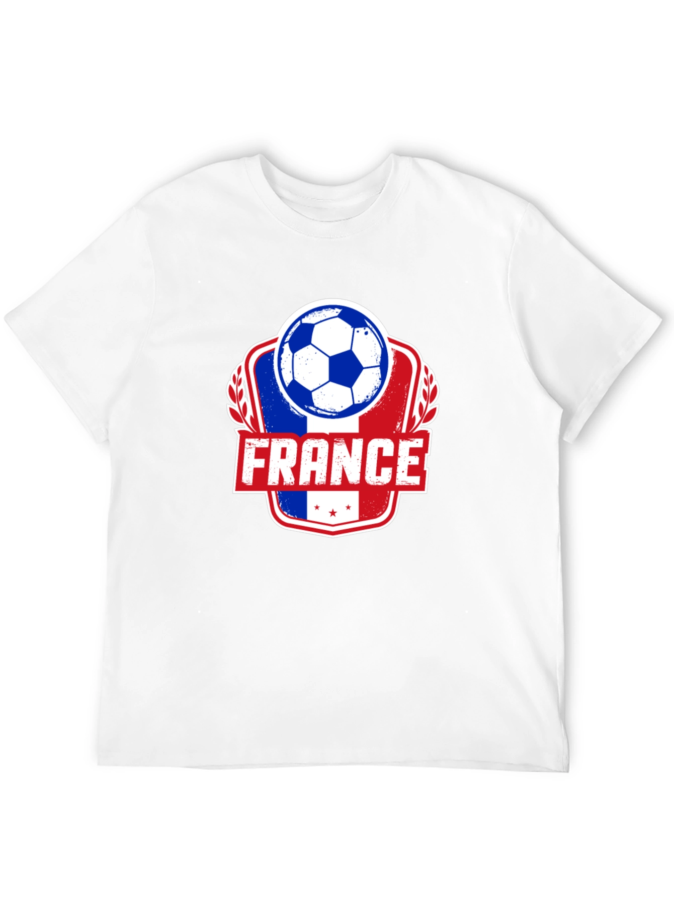 France Soccer Ball T-Shirt - Mens Graphic Tee