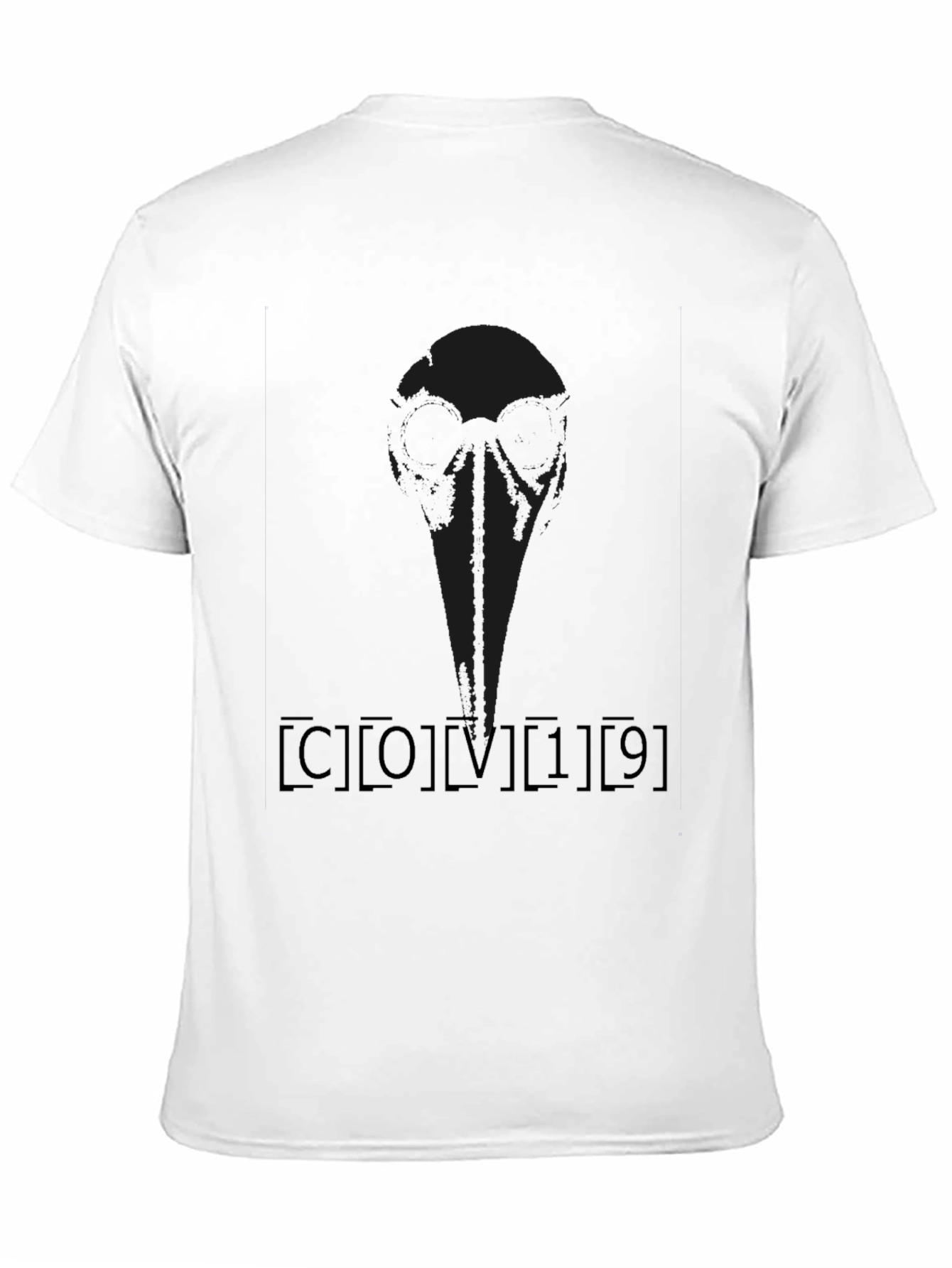 COVID-19 Plague Doctor T-Shirt - Black