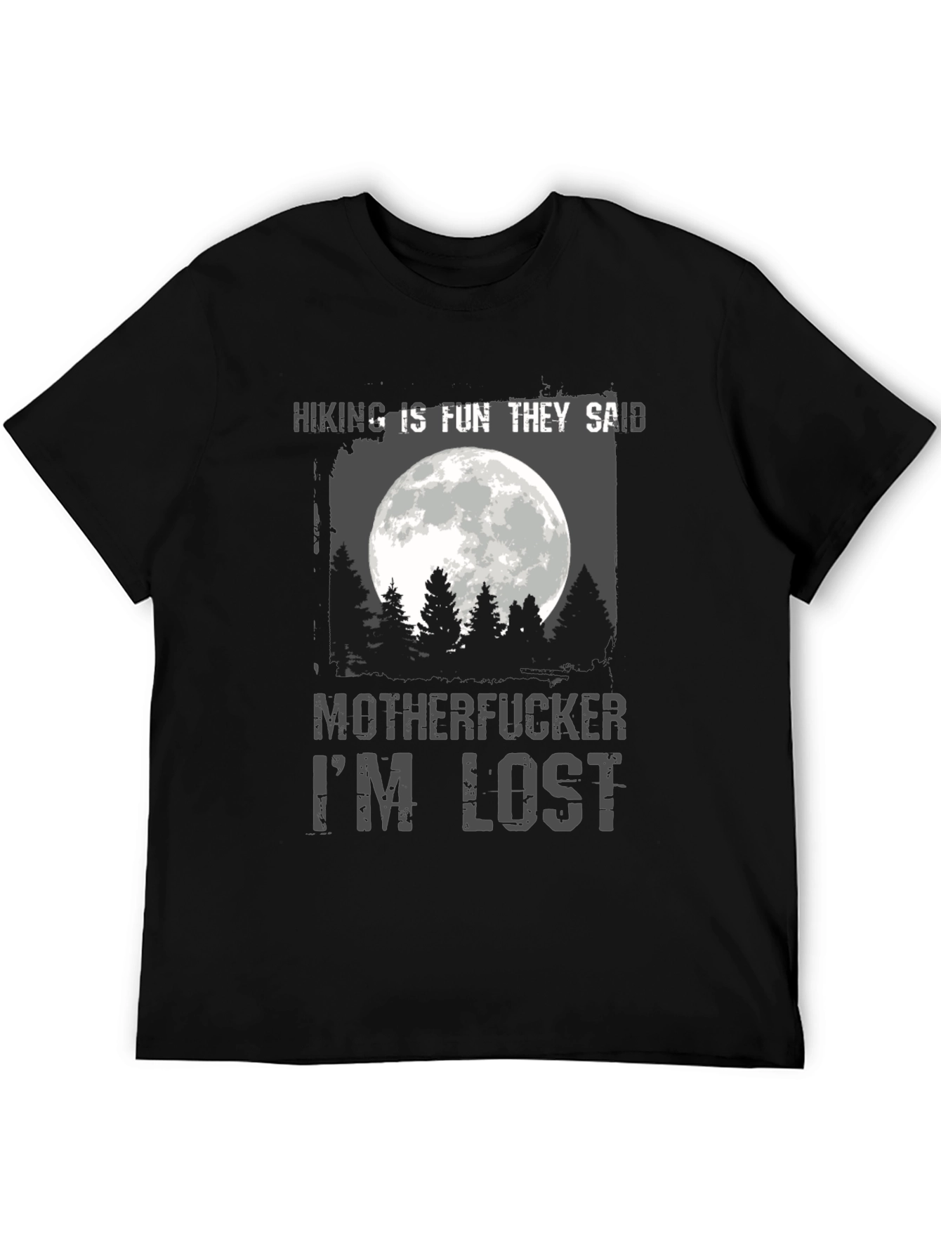Hiking Is Fun T-Shirt - Humor Tee