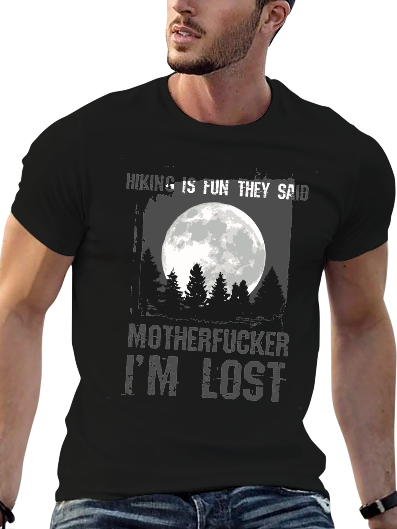 Hiking Is Fun T-Shirt - Humor Tee