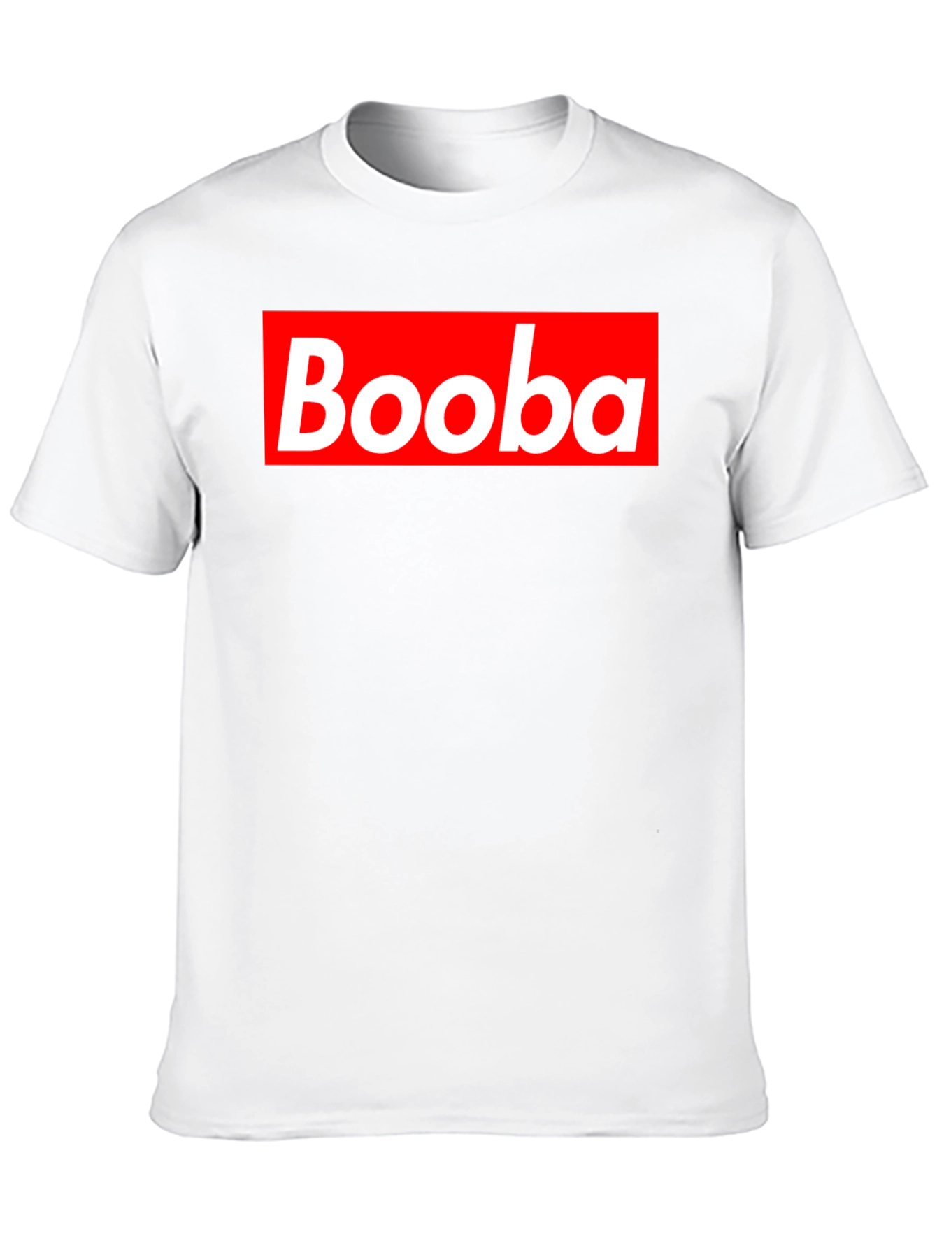 Booba Red Box Logo Black T-Shirt