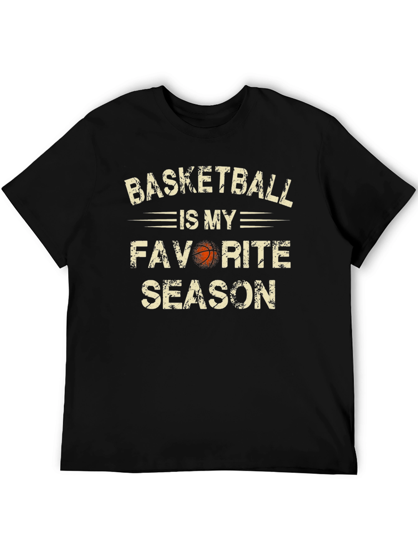 Basketball Is My Favorite Season Graphic T-Shirt