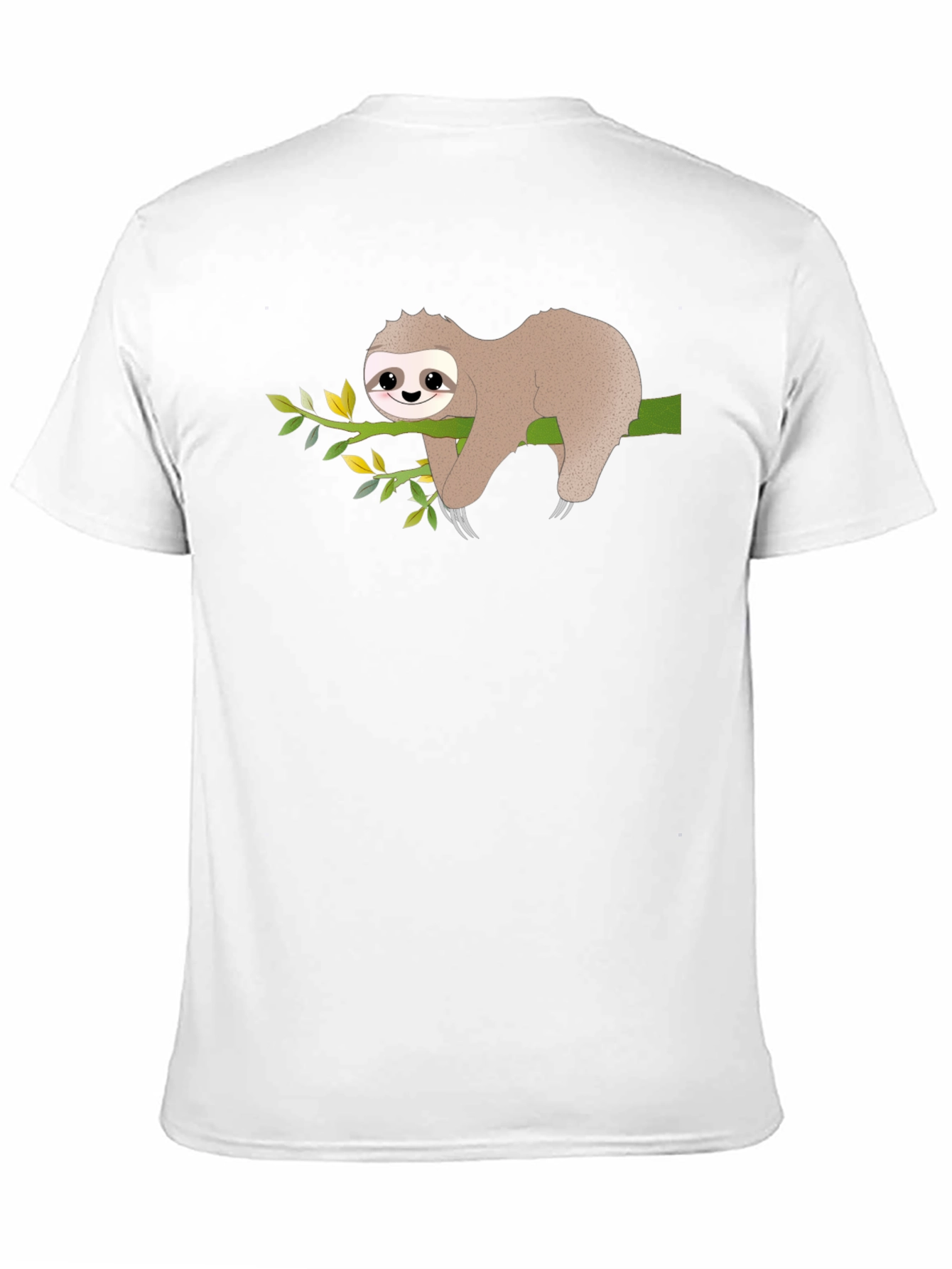 Sloth on Branch Graphic T-Shirt