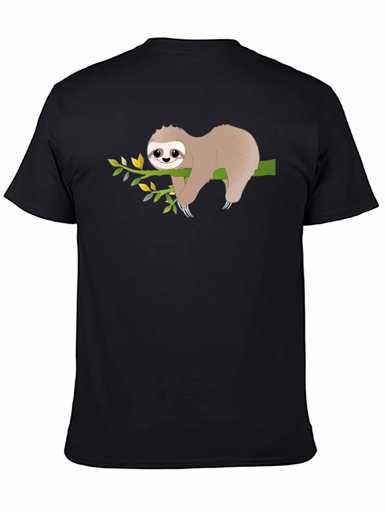 Sloth on Branch Graphic T-Shirt