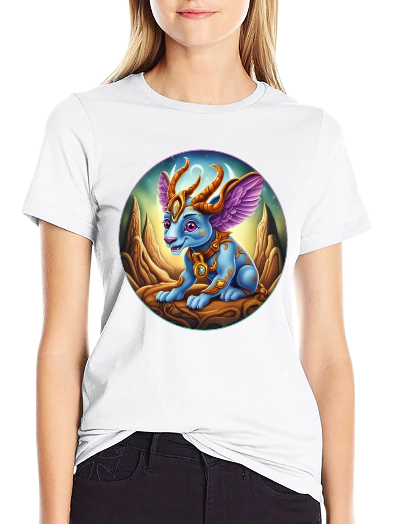 Fantasy Dragon T-Shirt - Unique Graphic Tee