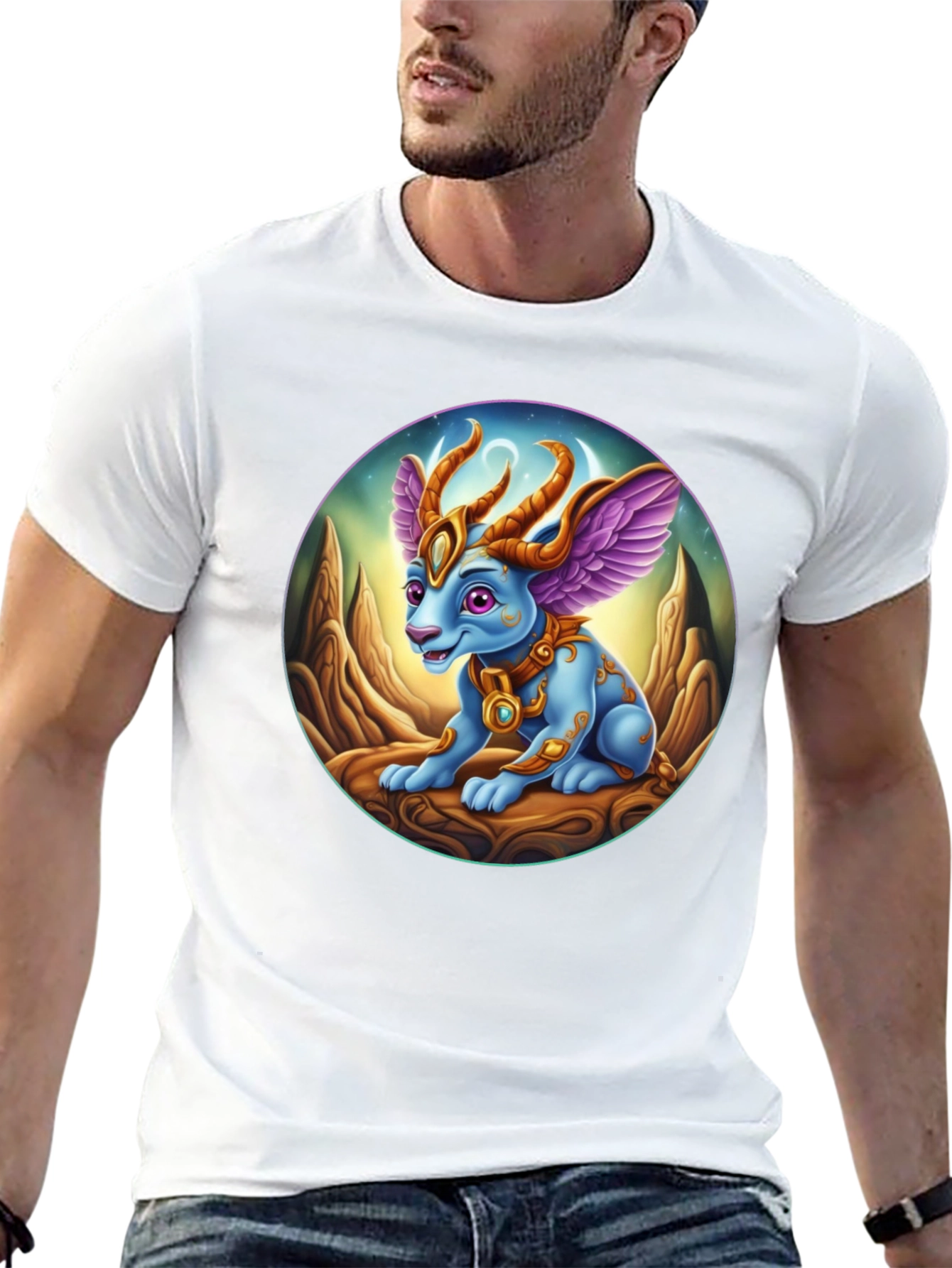 Fantasy Dragon T-Shirt - Unique Graphic Tee