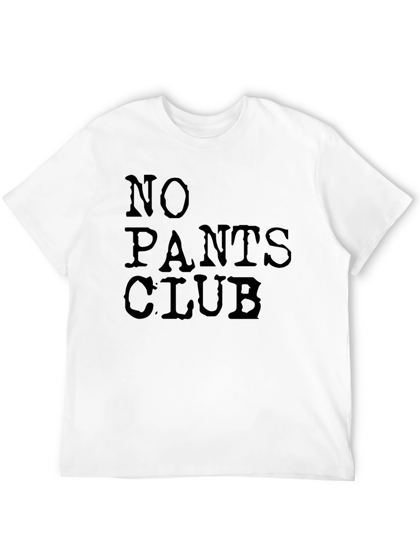 No Pants Club T-Shirt - Mens Graphic Tee